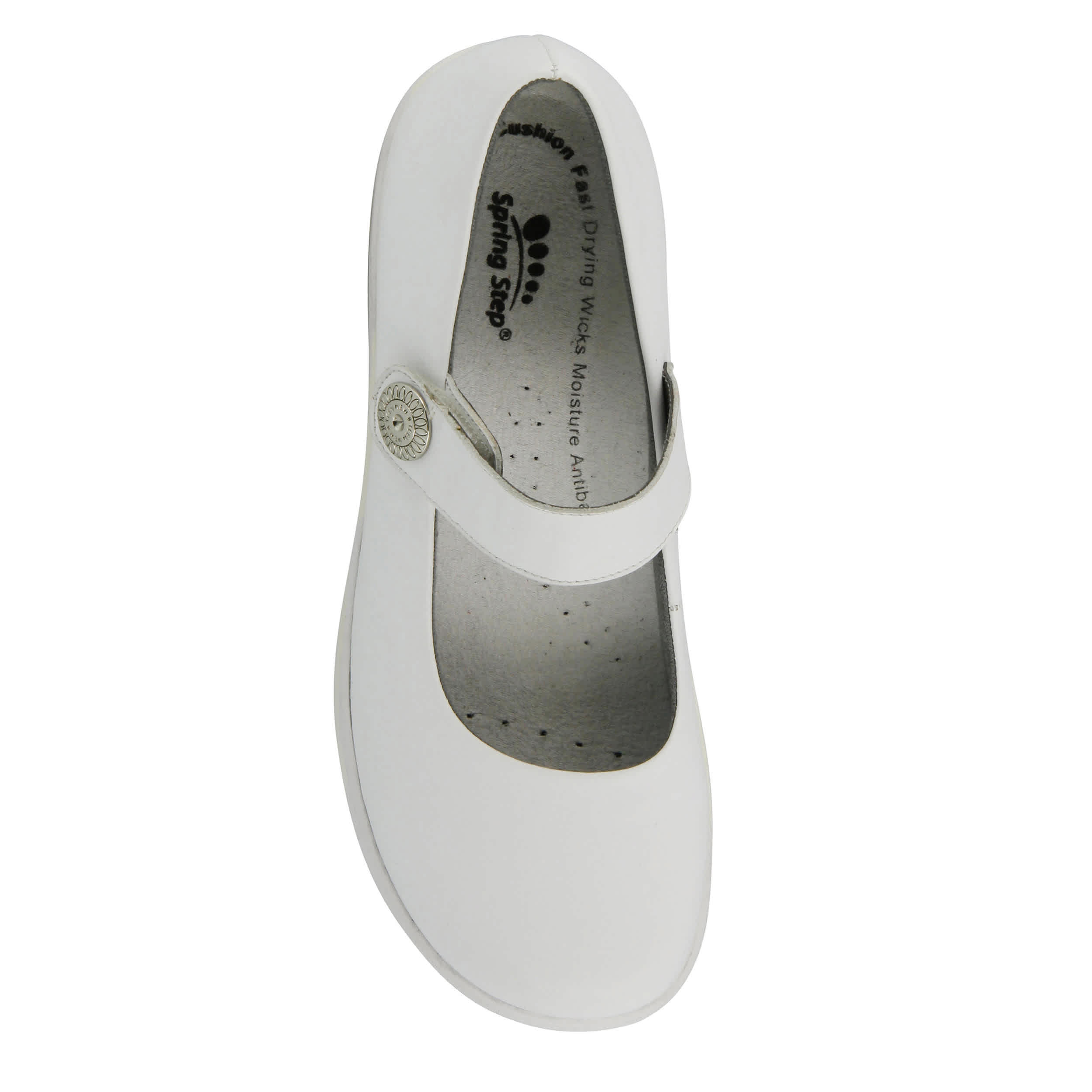 SPRING STEP PROFESSIONAL-WOMENS WISTERIA MARY JANE-WHITE & 