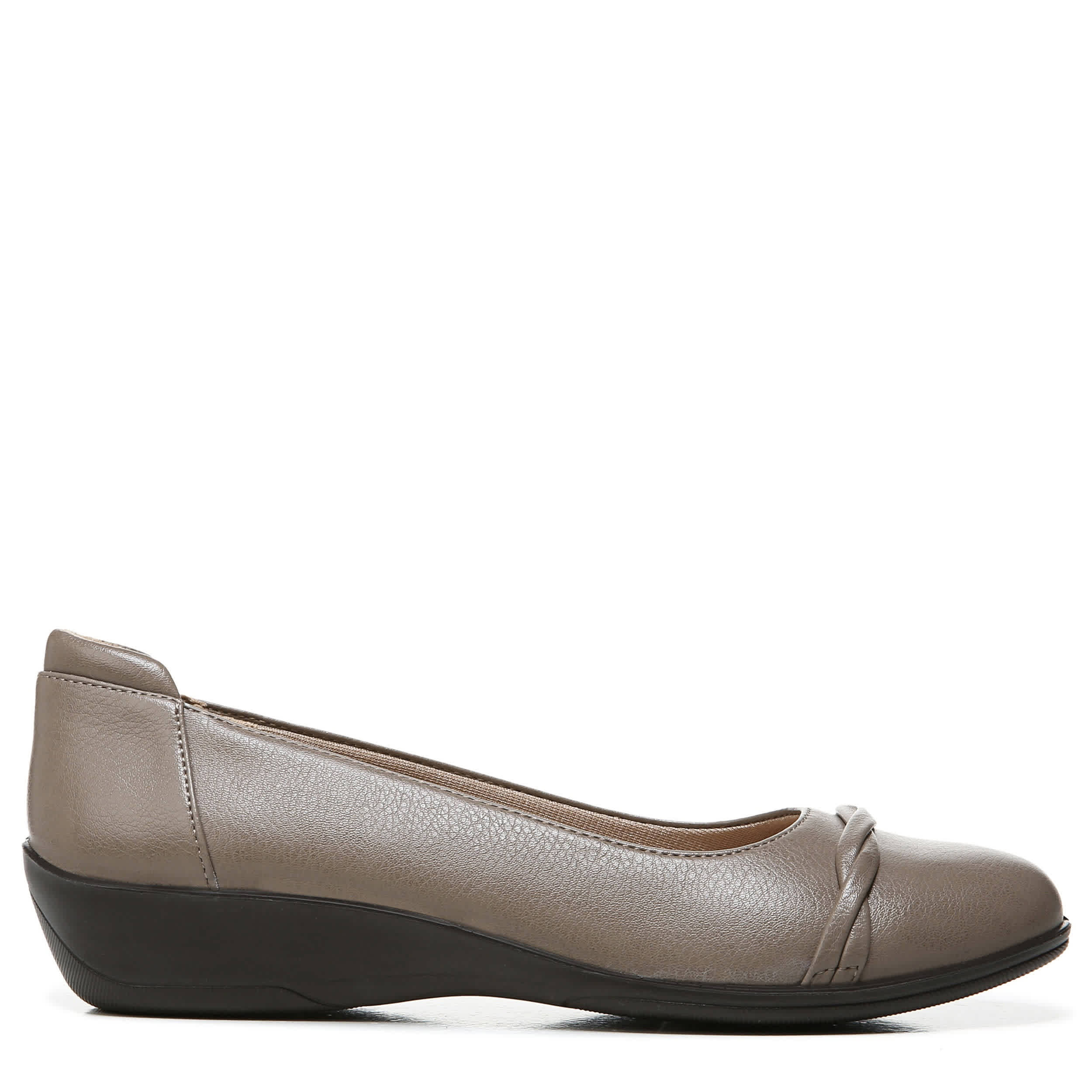 LIFESTRIDE-WOMENS IMPACT FLAT-TAUPE & 