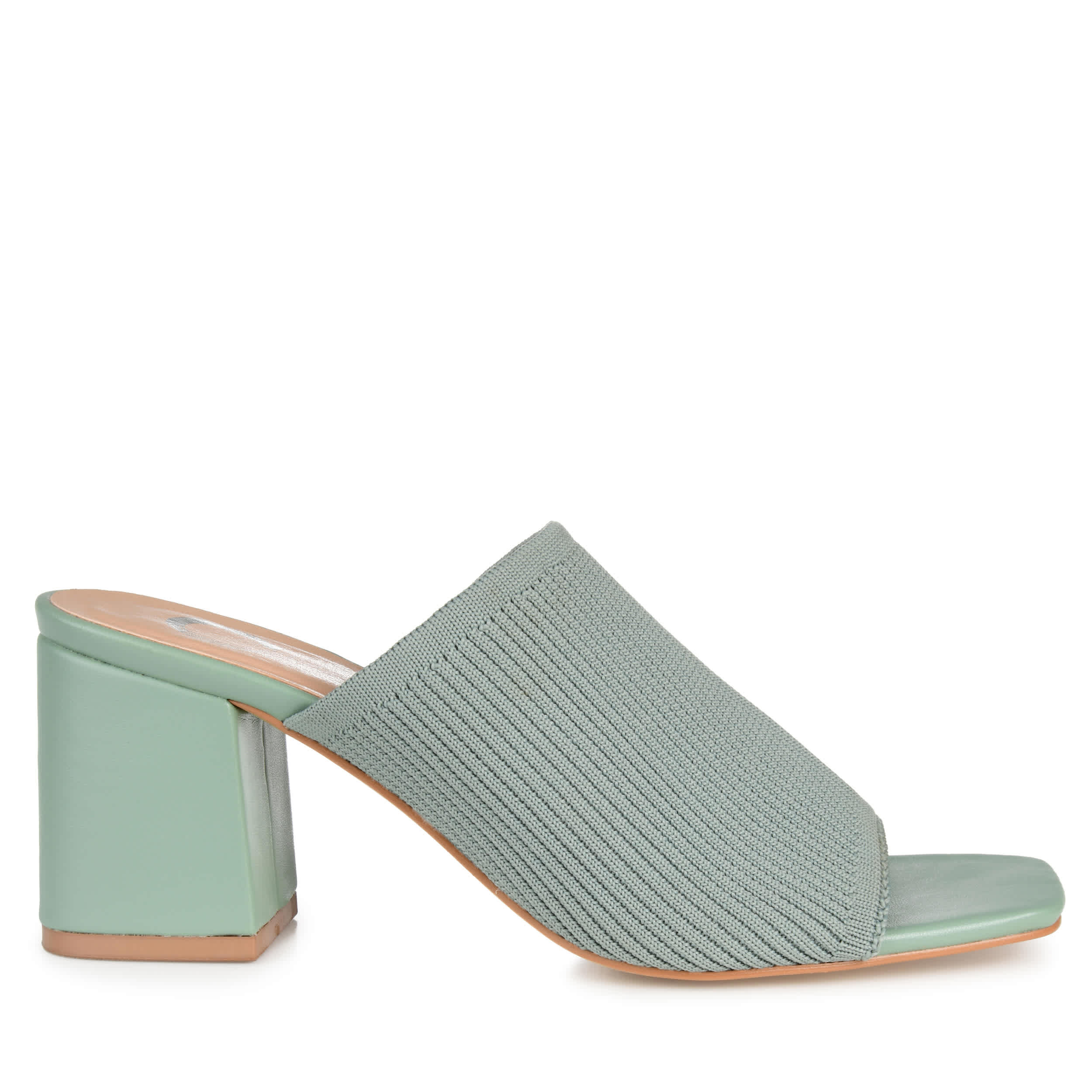 JOURNEE COLLECTION-WOMENS LORENNA MULE-GREEN & 