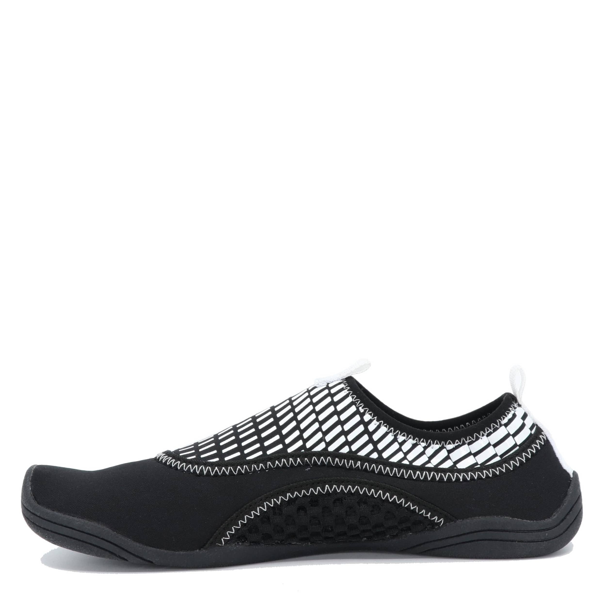 JBU-WOMENS FIN WATER SHOE-BLACK & WHITE