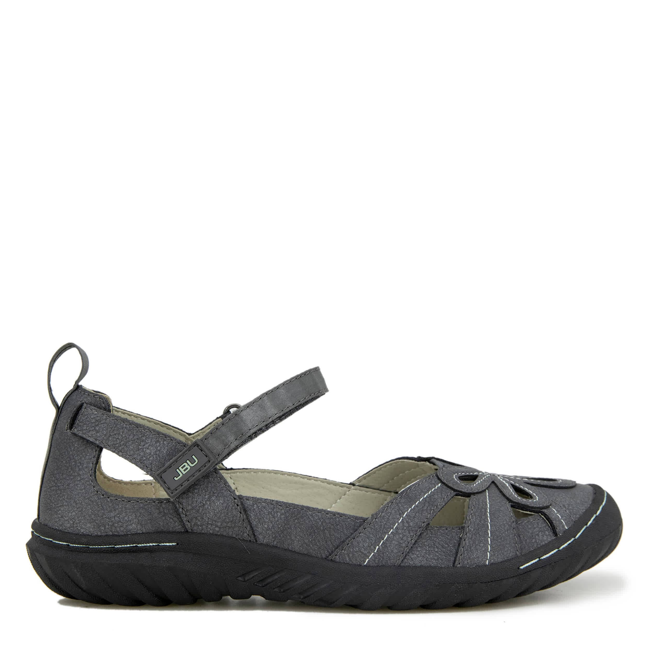 JBU-WOMENS MAGNOLIA CLOG-DARK GREY & 