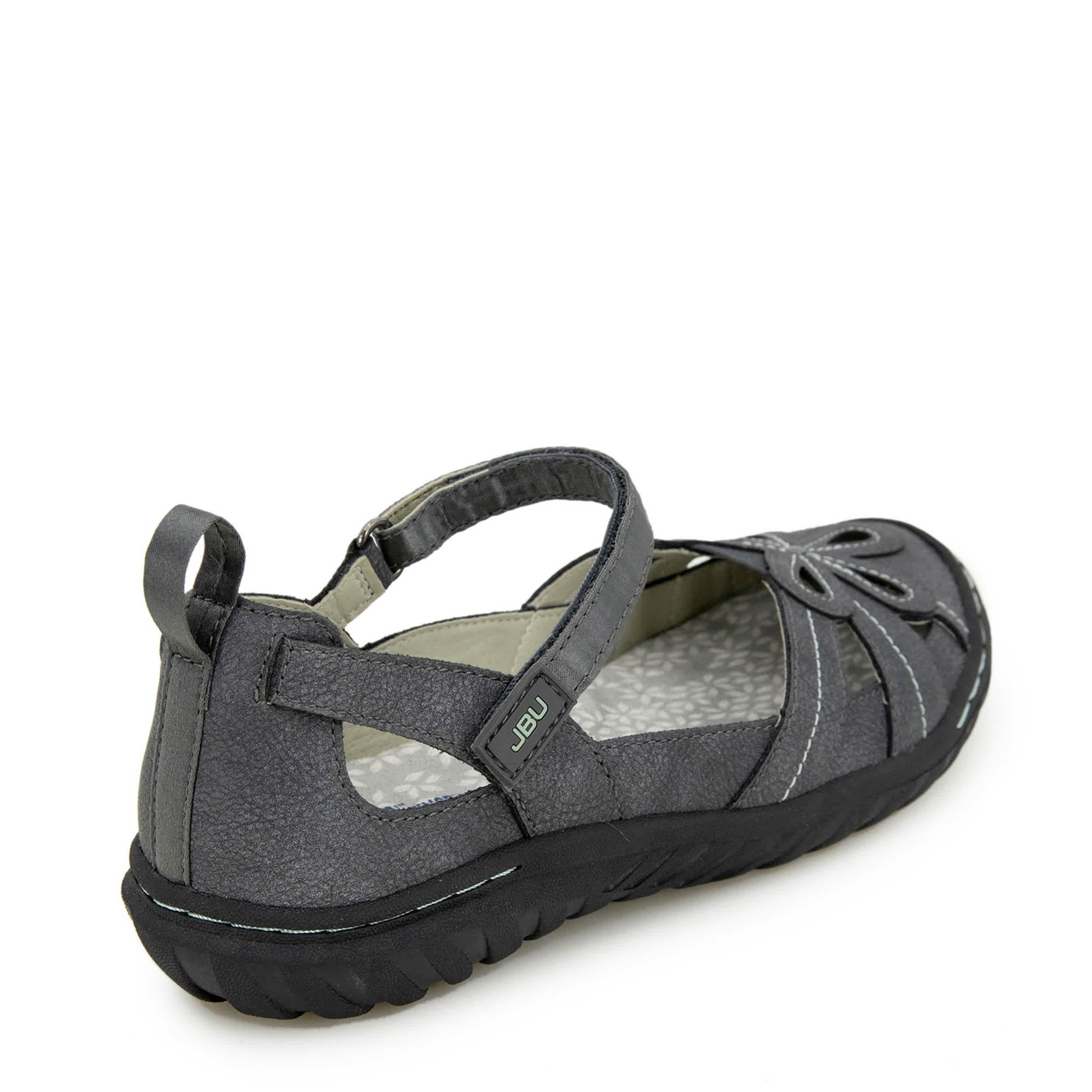 JBU-WOMENS MAGNOLIA CLOG-DARK GREY & 