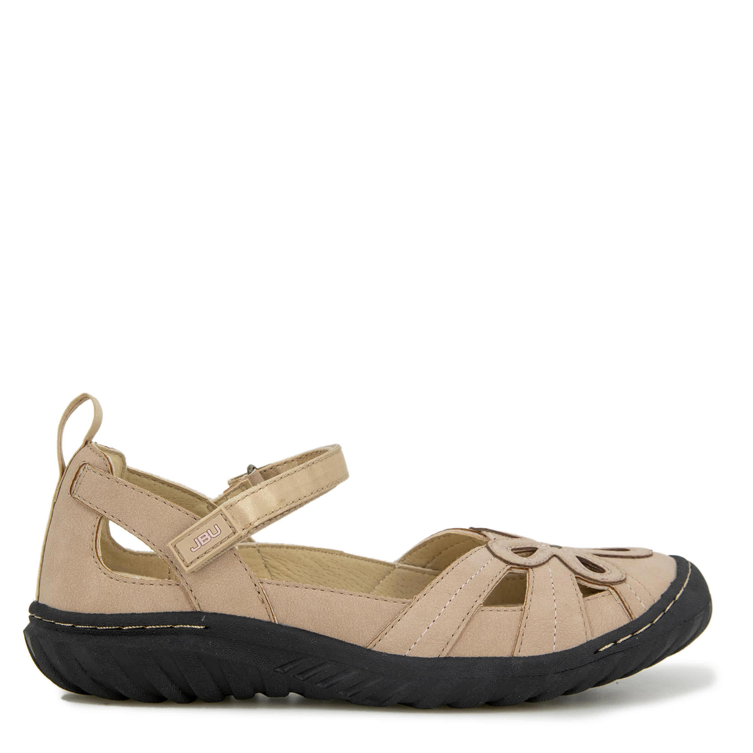 JBU-WOMENS MAGNOLIA CLOG-TAUPE & 