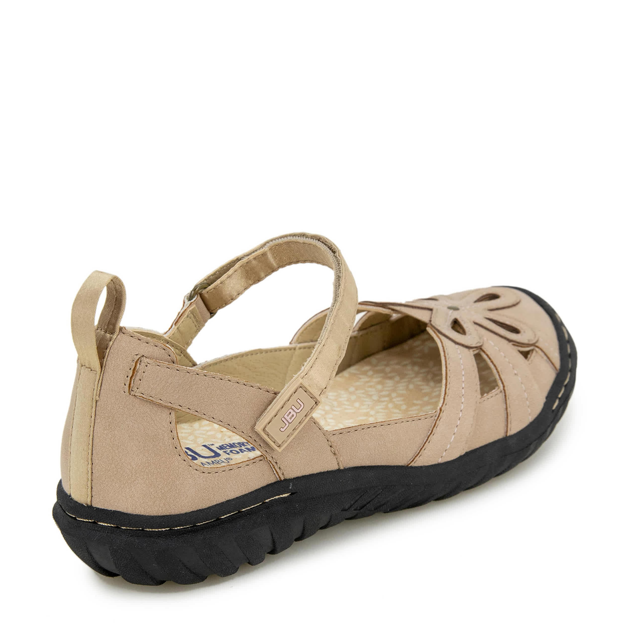 JBU-WOMENS MAGNOLIA CLOG-TAUPE & 