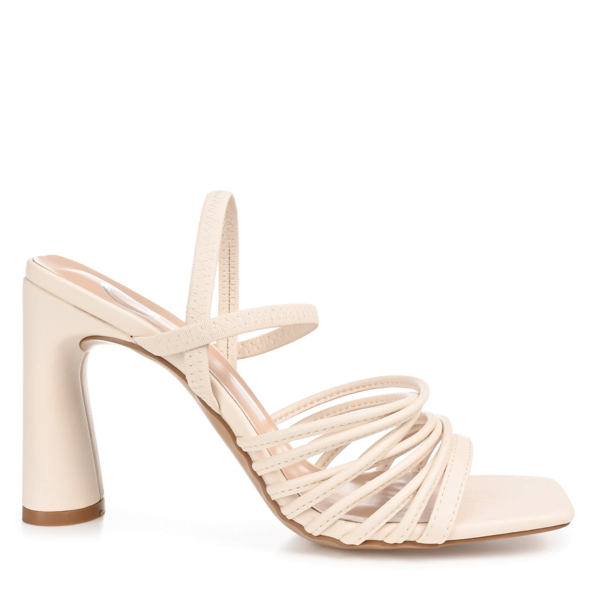 JOURNEE COLLECTION-WOMENS HERA SANDAL-OFF WHITE & 