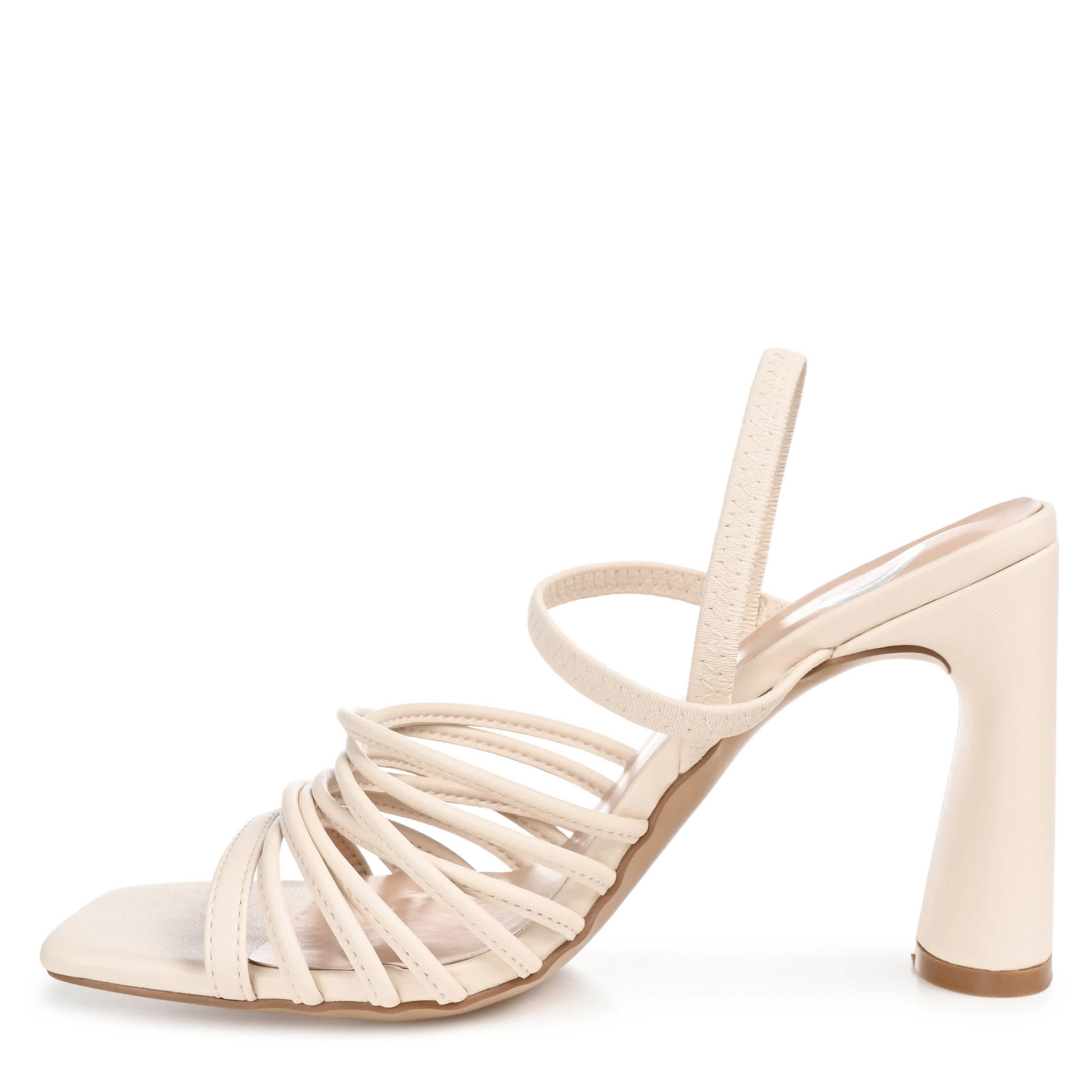 JOURNEE COLLECTION-WOMENS HERA SANDAL-OFF WHITE & 