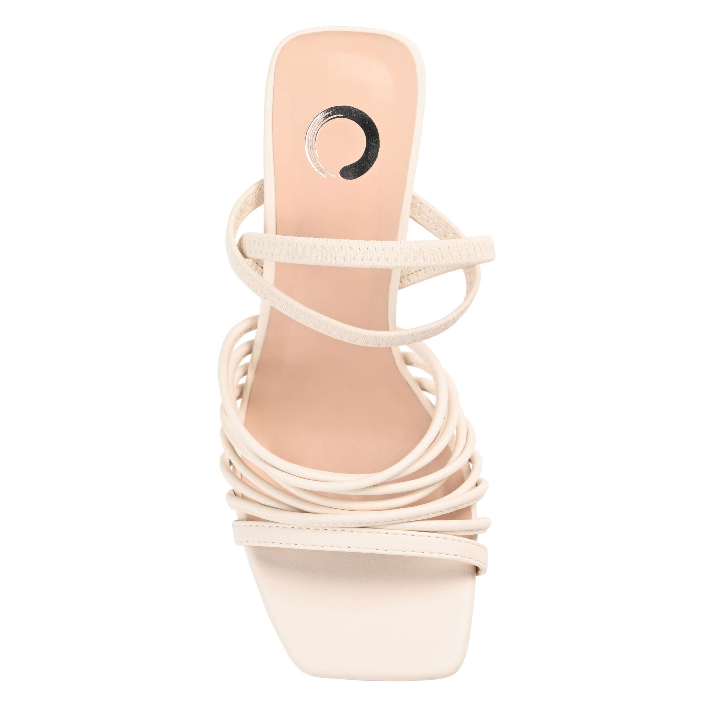 JOURNEE COLLECTION-WOMENS HERA SANDAL-OFF WHITE & 