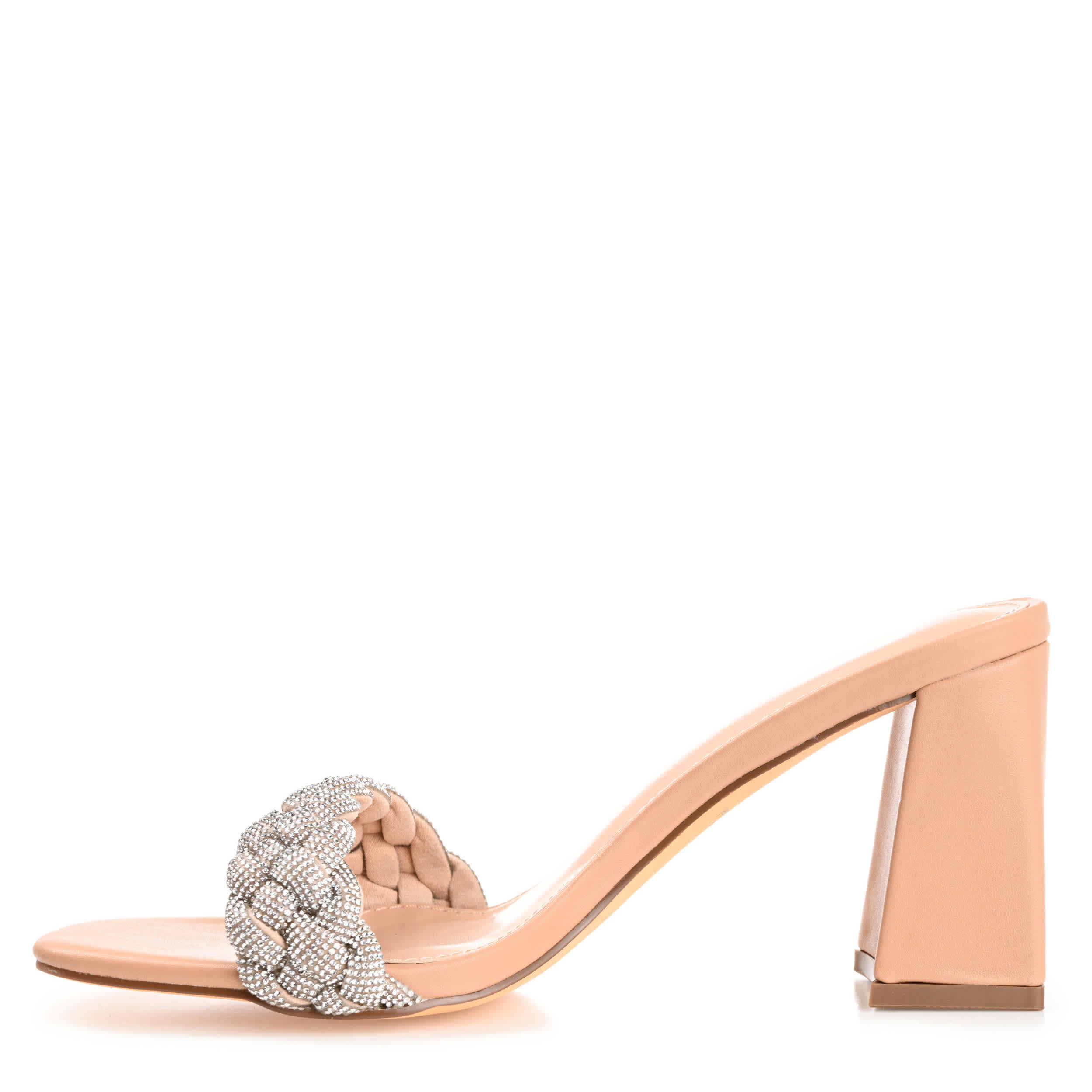 JOURNEE COLLECTION-WOMENS SASHAA SANDAL-NUDE & 