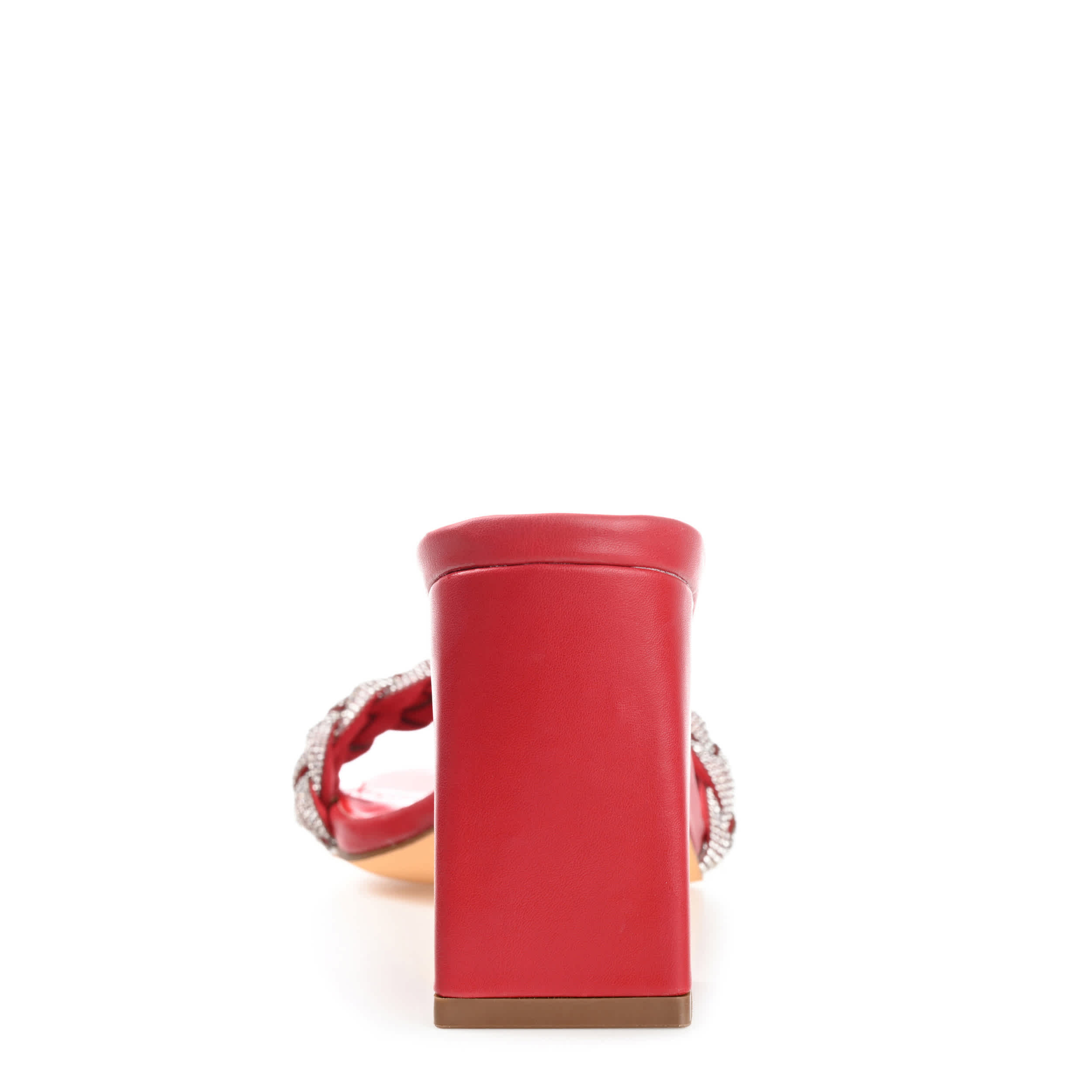 JOURNEE COLLECTION-WOMENS SASHAA DRESS SANDAL-RED & 