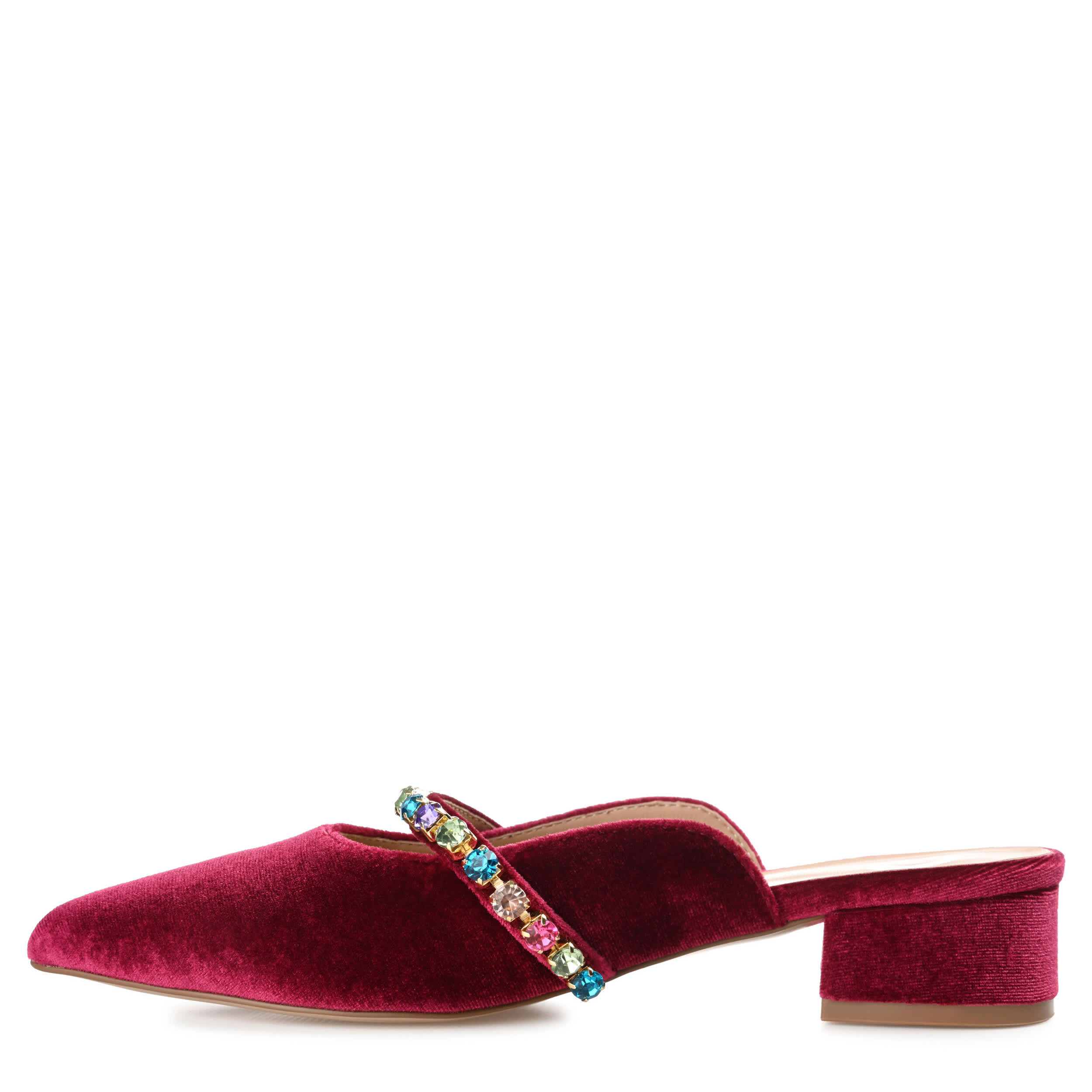 JOURNEE COLLECTION-WOMENS JEWEL FLAT-WINE & 