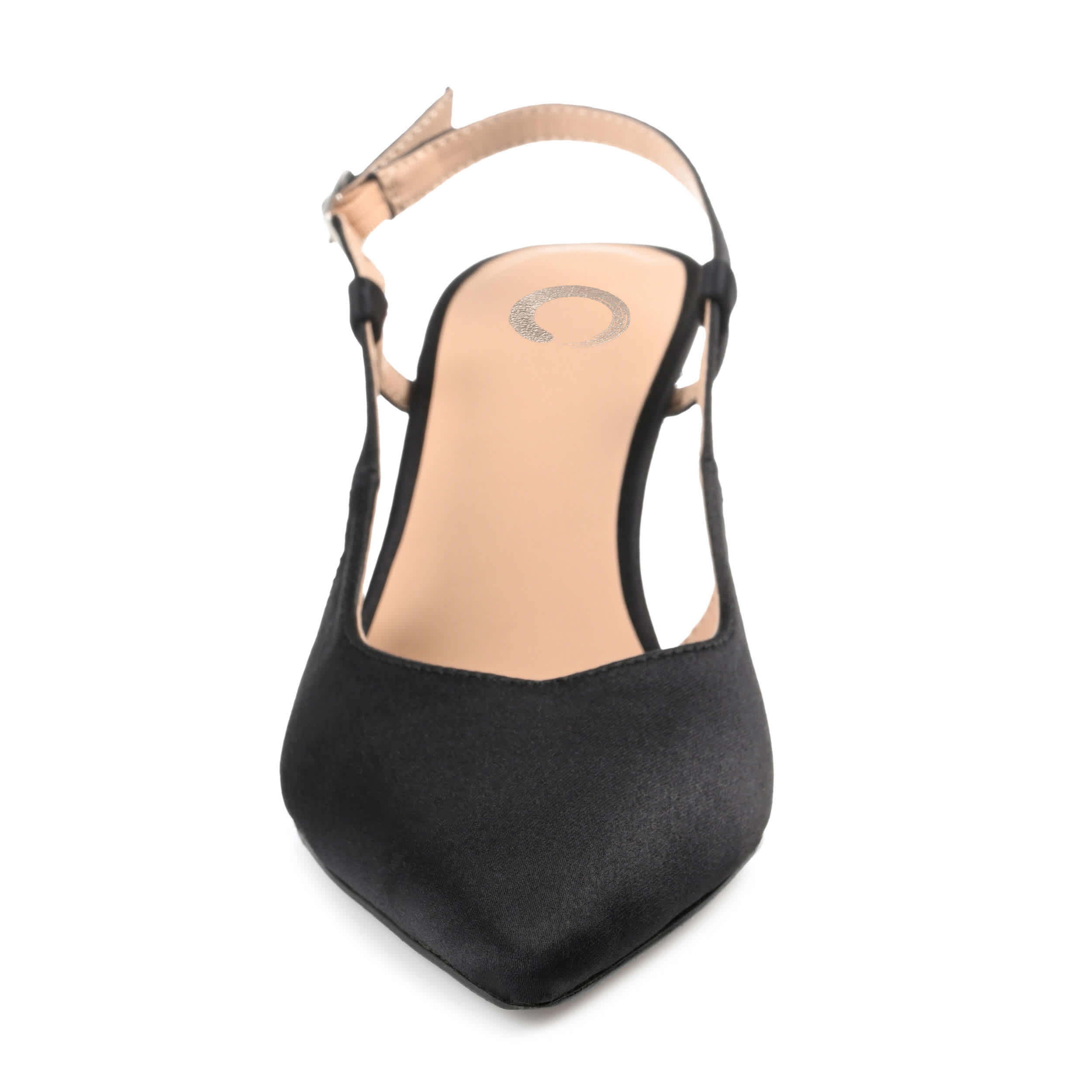JOURNEE COLLECTION-WOMENS KNIGHTLY PUMP-BLACK & 