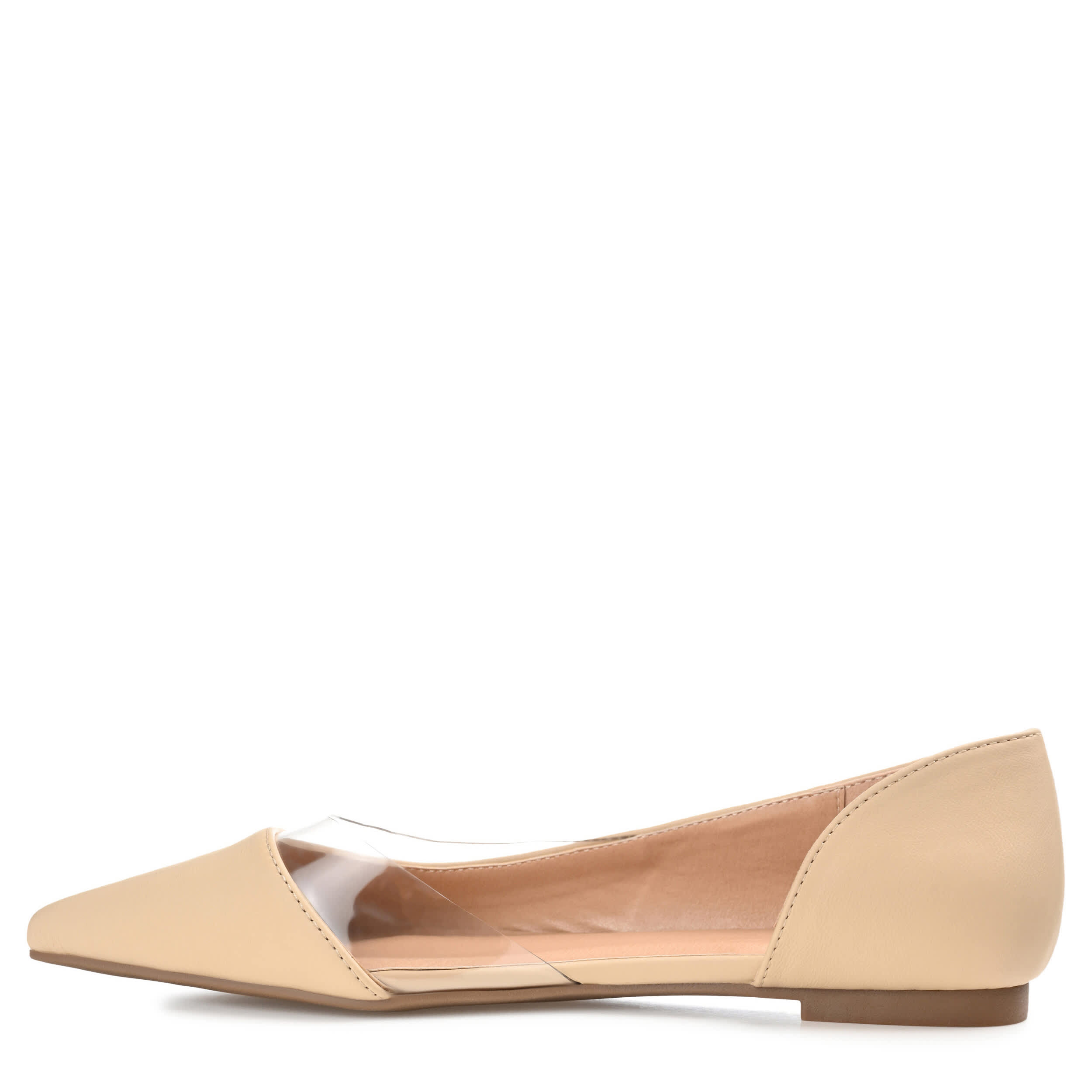JOURNEE COLLECTION-WOMENS MIKKI FLAT-TAN & 