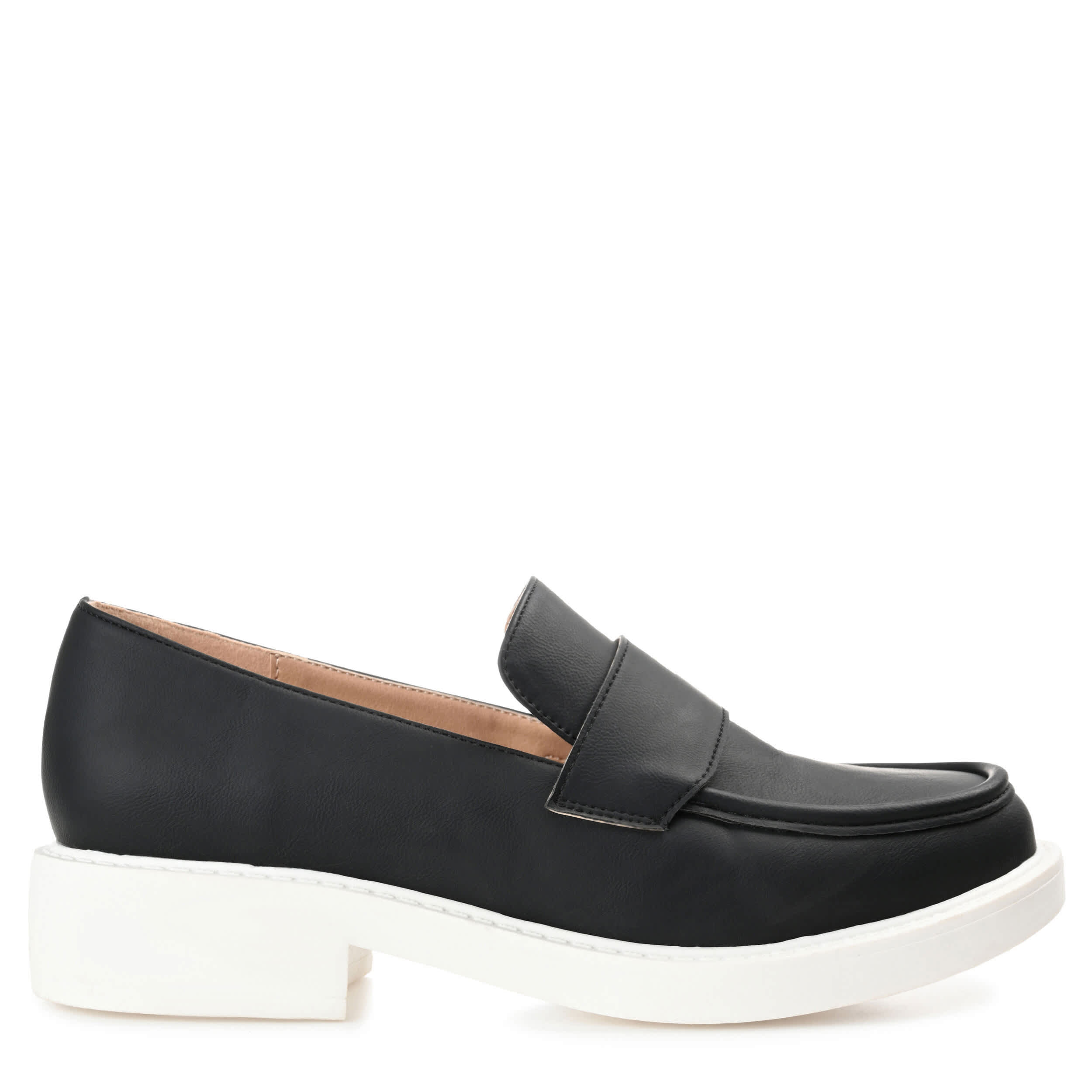 JOURNEE COLLECTION-WOMENS SAYDEE LOAFER-BLACK & 