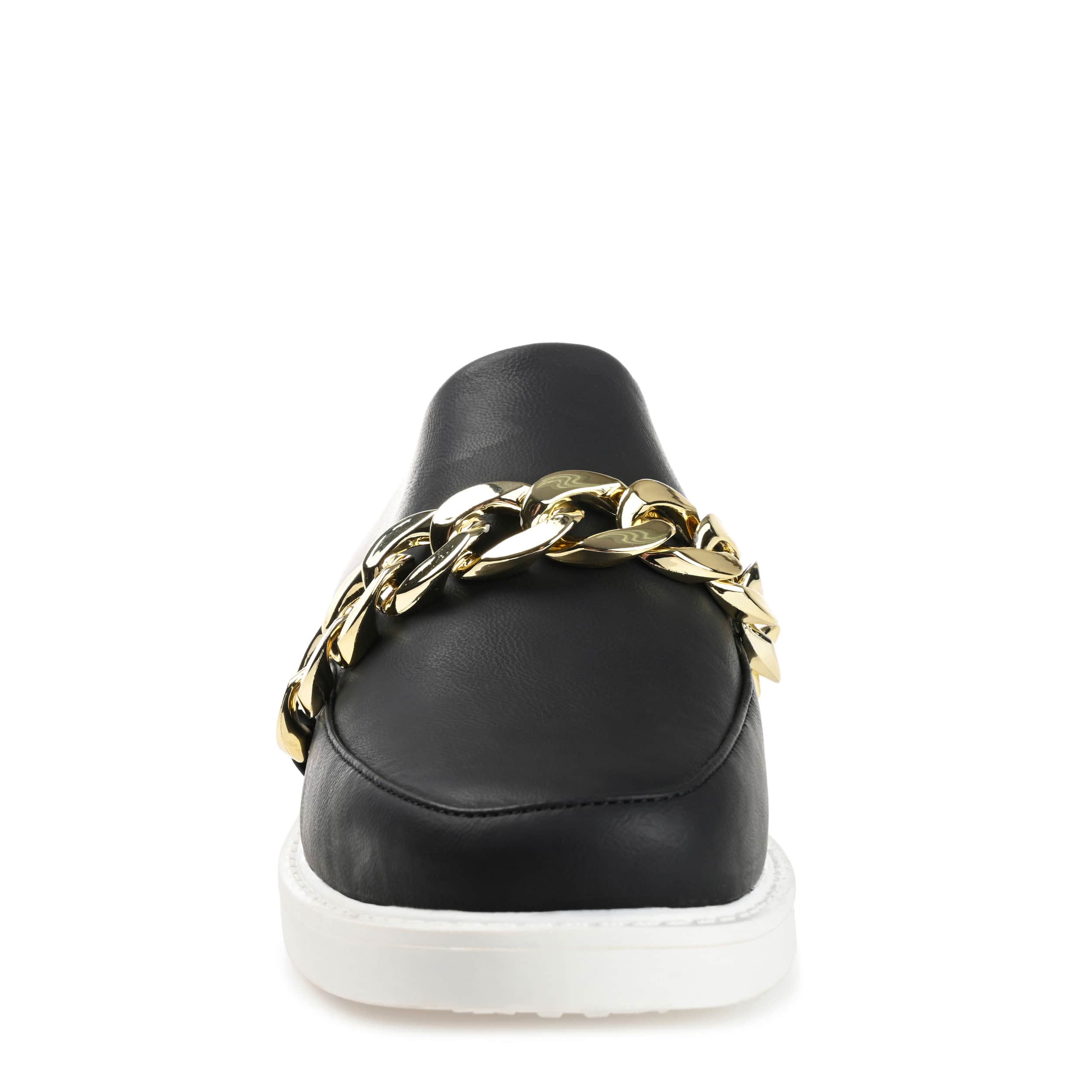 JOURNEE COLLECTION-WOMENS SHEAH CLOG-BLACK & 