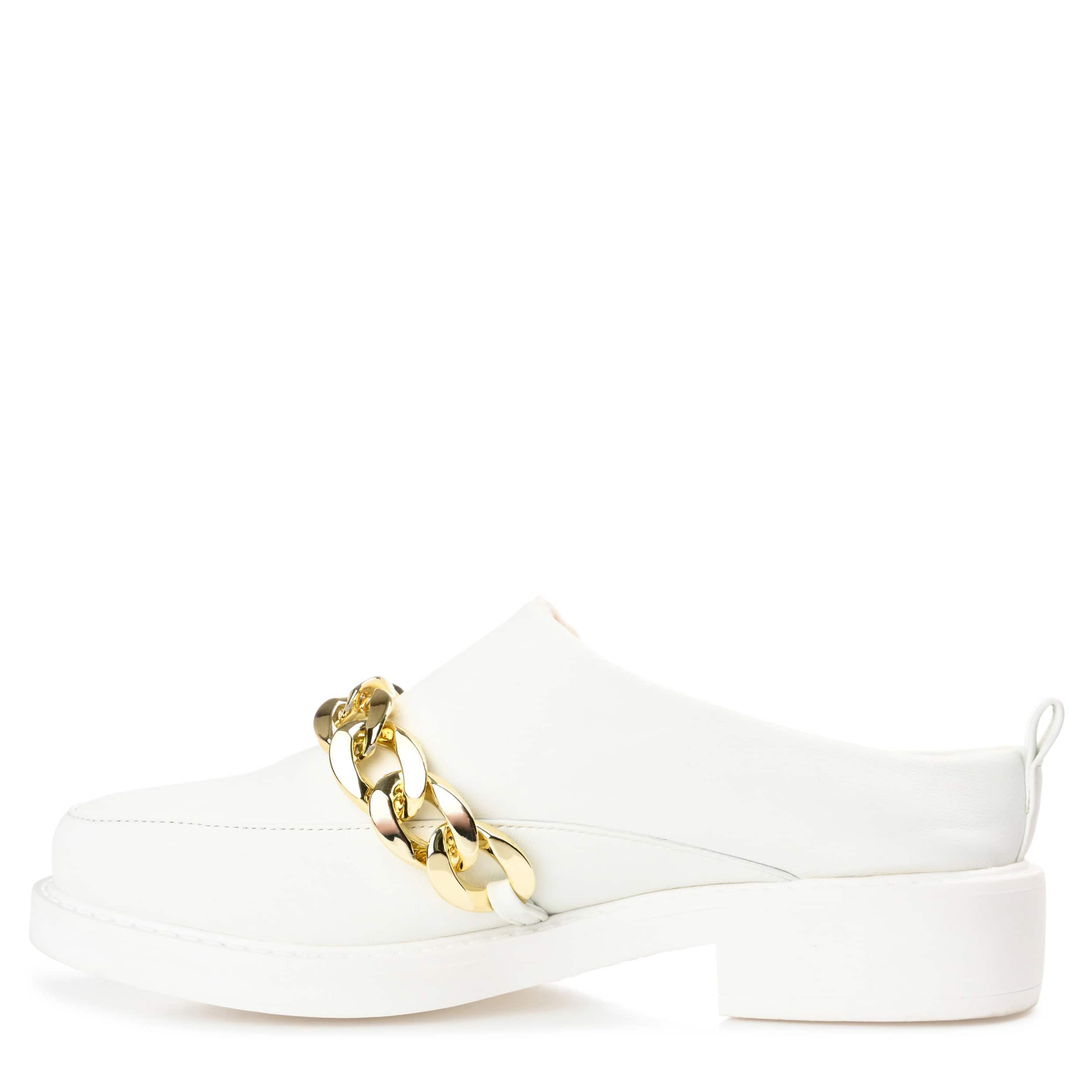 JOURNEE COLLECTION-WOMENS SHEAH CLOG-WHITE & 