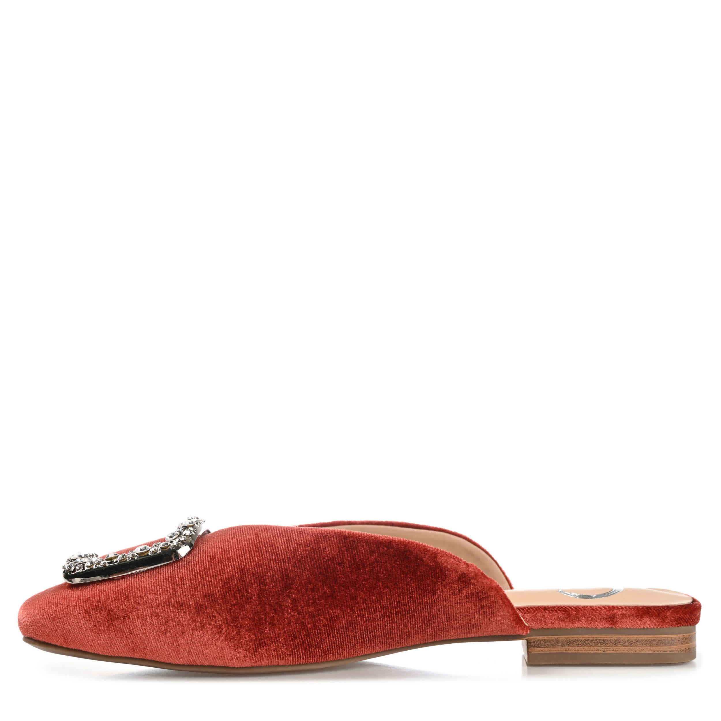 JOURNEE COLLECTION-WOMENS SONNIA FLAT-RUST & 