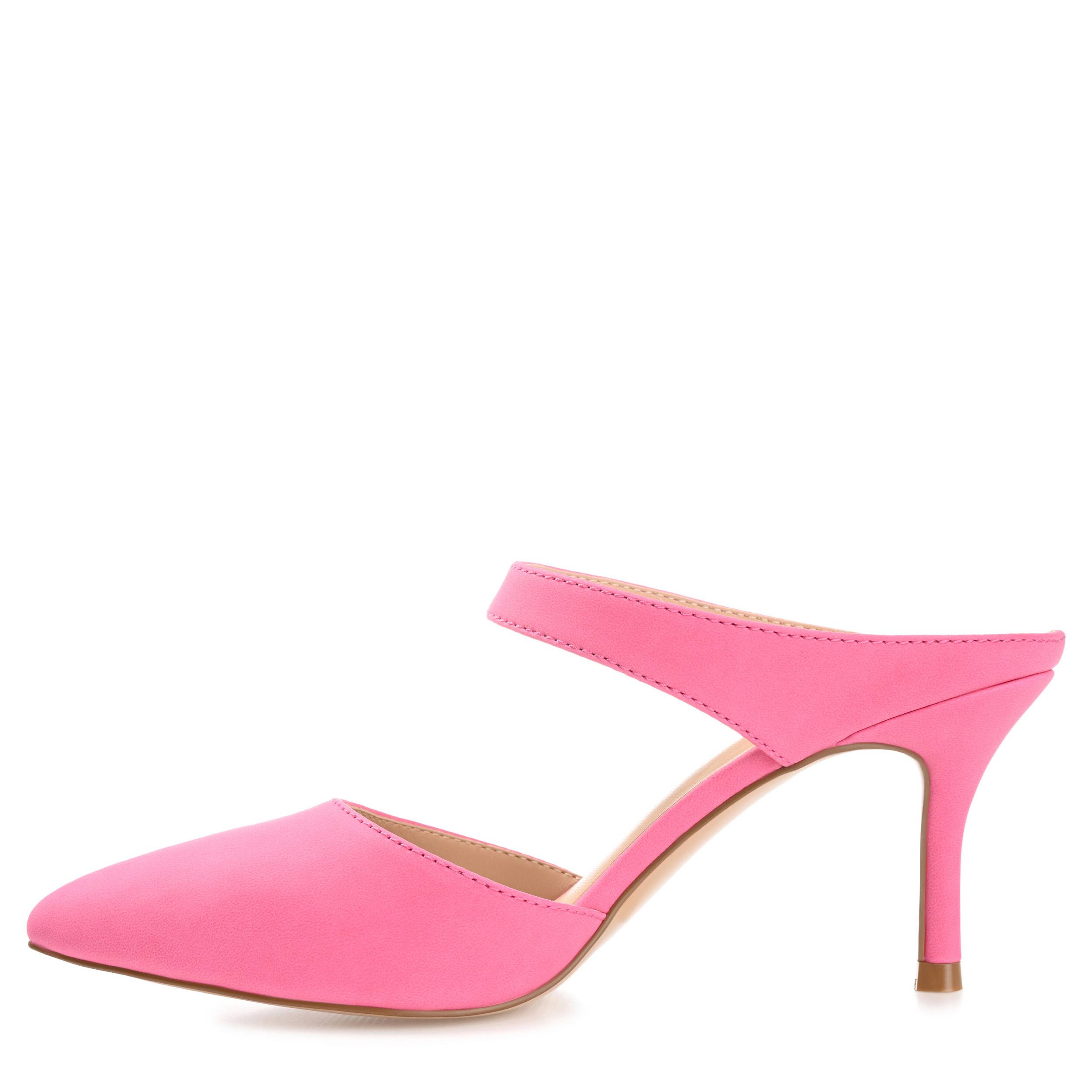 JOURNEE COLLECTION-WOMENS MAEVALI MULE PUMP-FUSCHIA & 