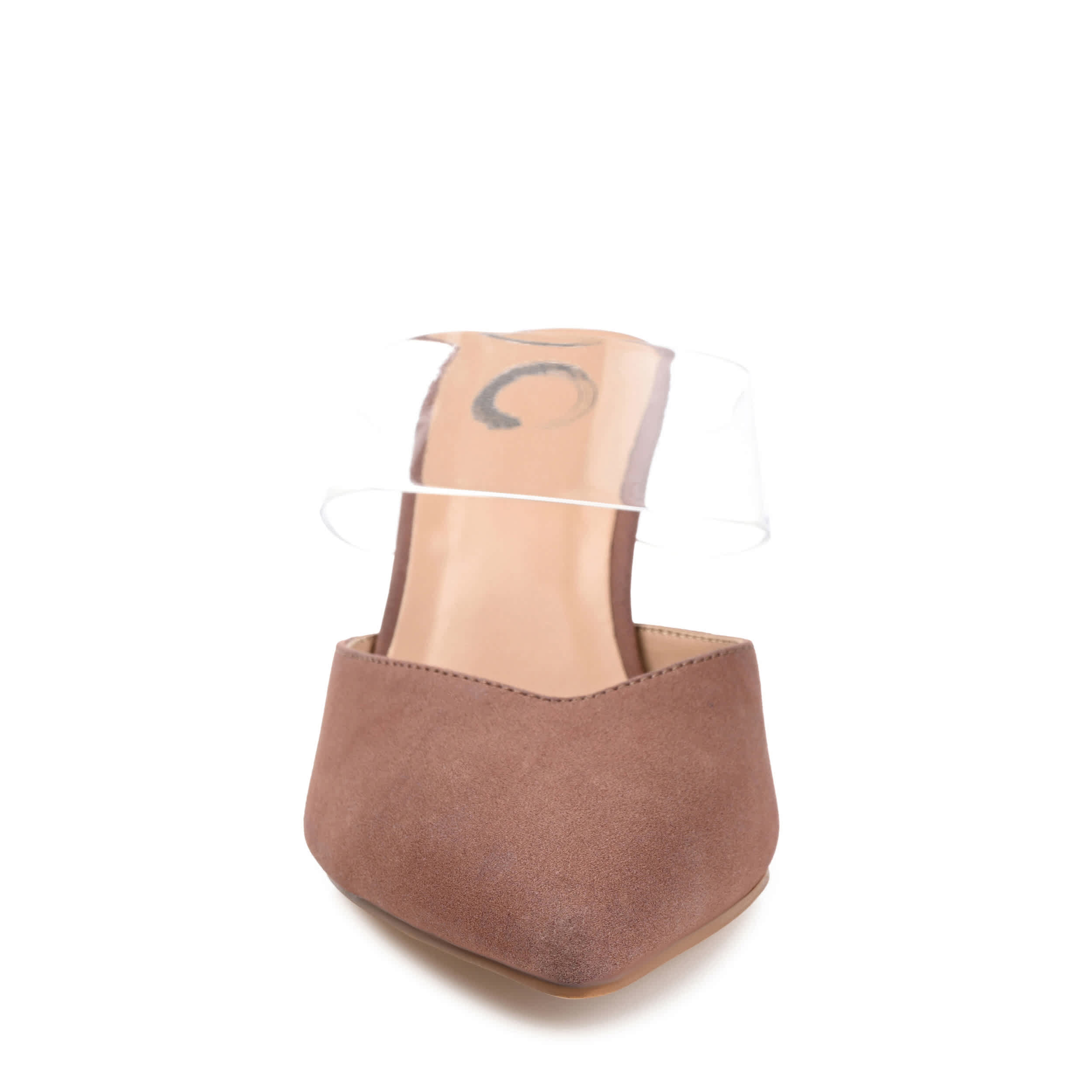 JOURNEE COLLECTION-WOMENS OLLIE MULE PUMP-BROWN & 