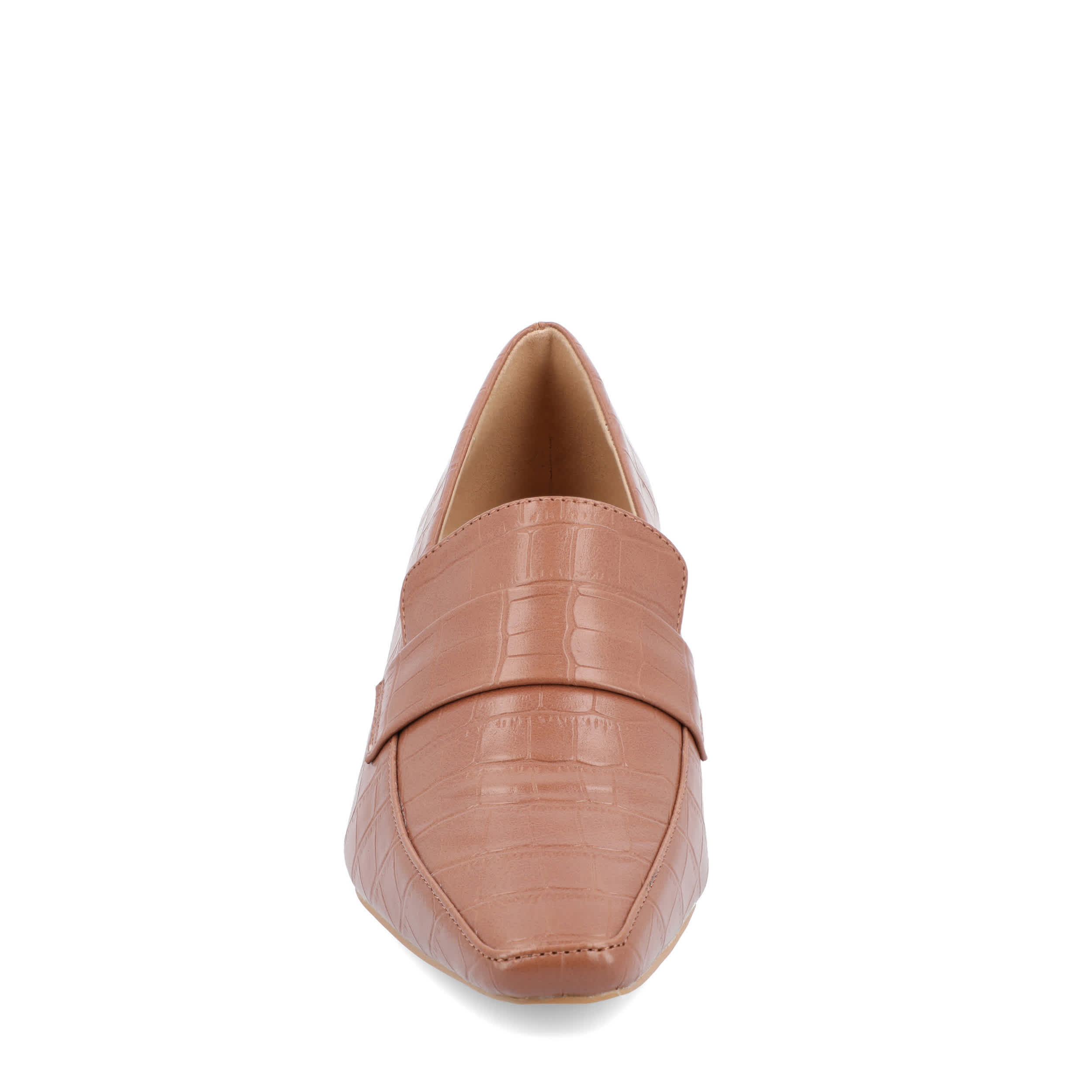 JOURNEE COLLECTION-WOMENS CELINA PUMP-BROWN & 