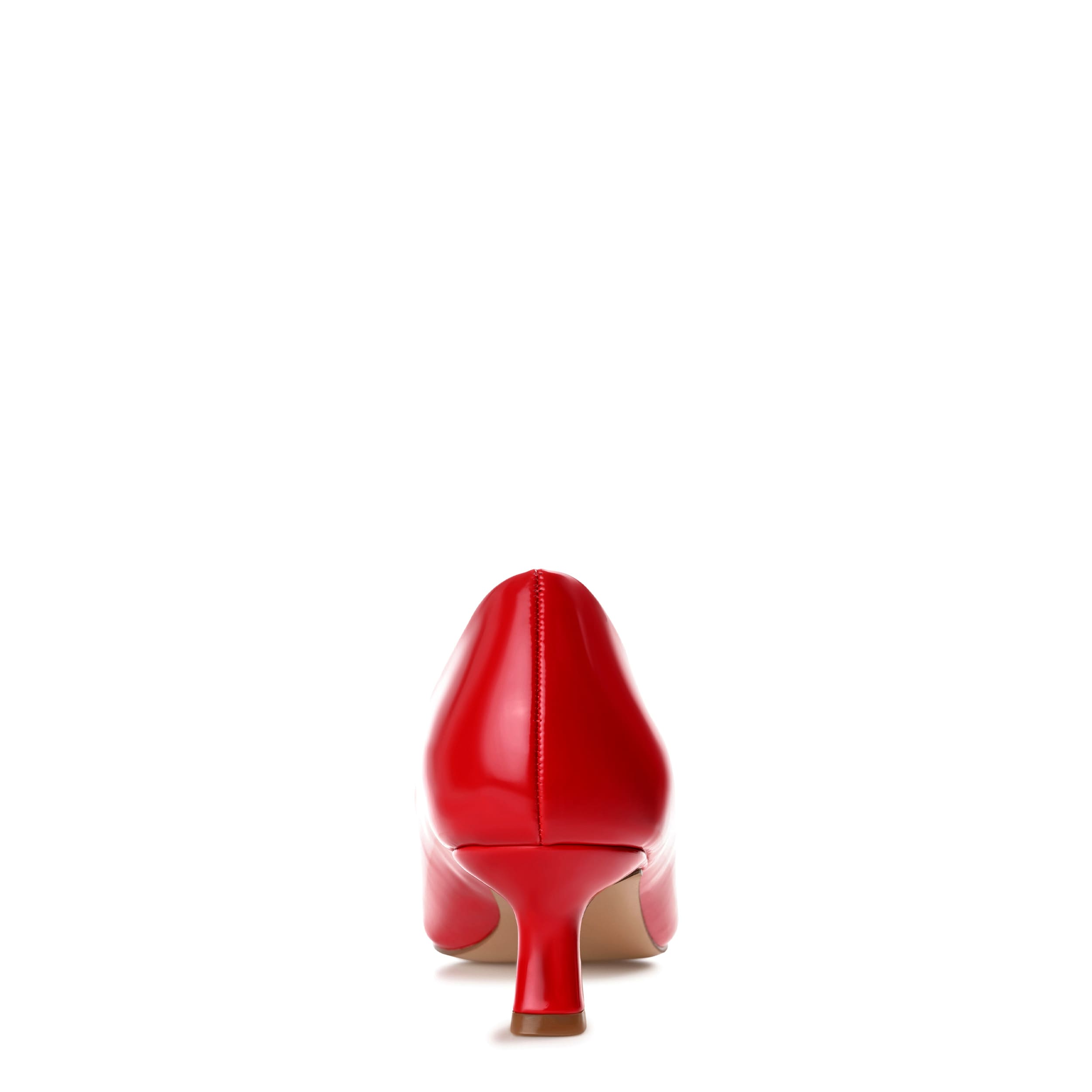 JOURNEE COLLECTION-WOMENS CELICA PUMP-RED & 