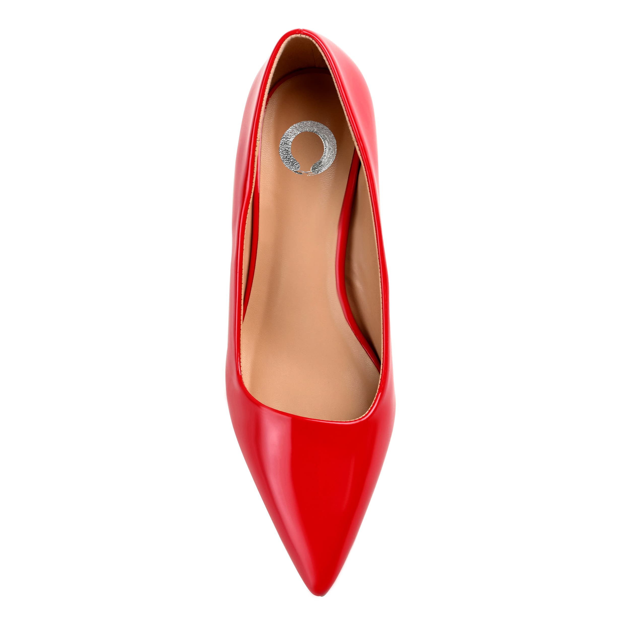 JOURNEE COLLECTION-WOMENS CELICA PUMP-RED & 