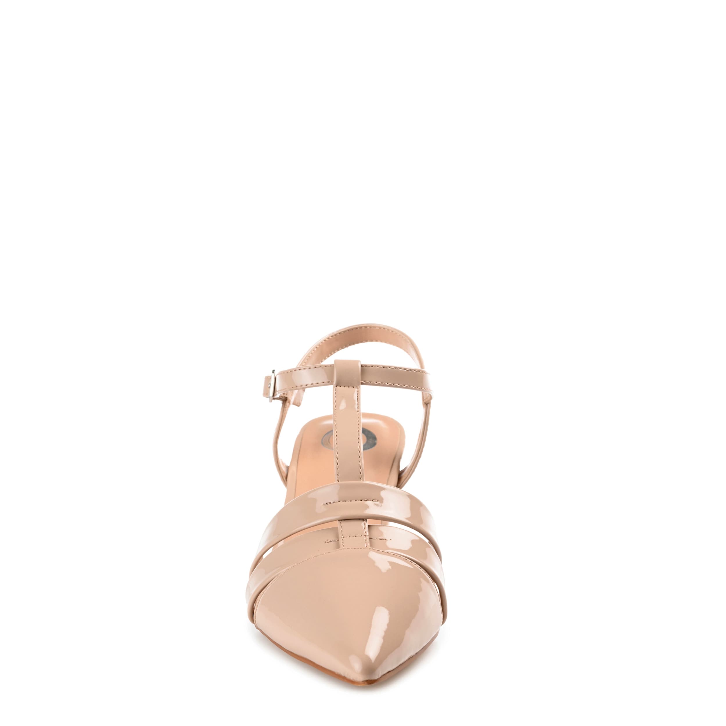 JOURNEE COLLECTION-WOMENS JAZLYNN PUMP-NUDE & 