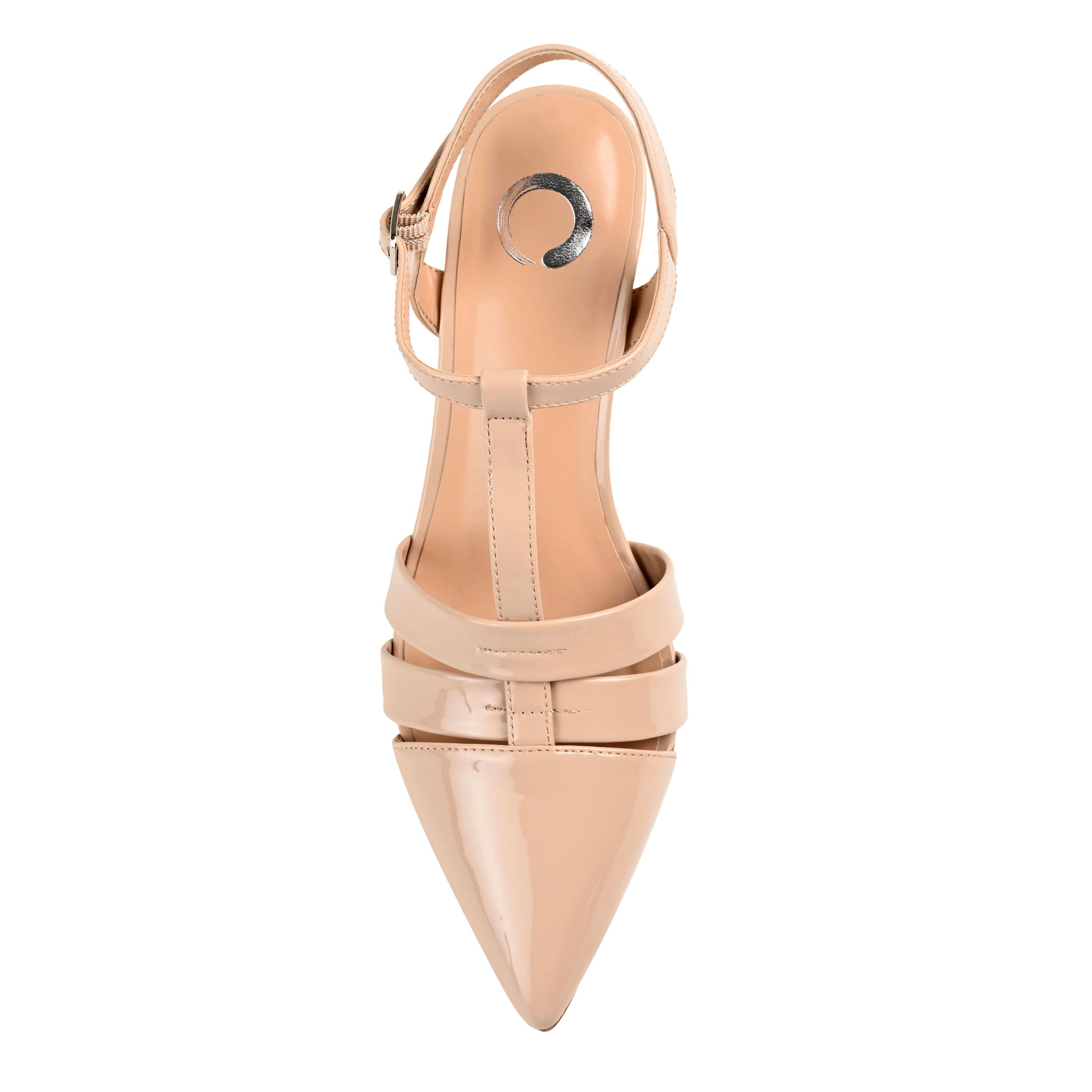 JOURNEE COLLECTION-WOMENS JAZLYNN PUMP-NUDE & 