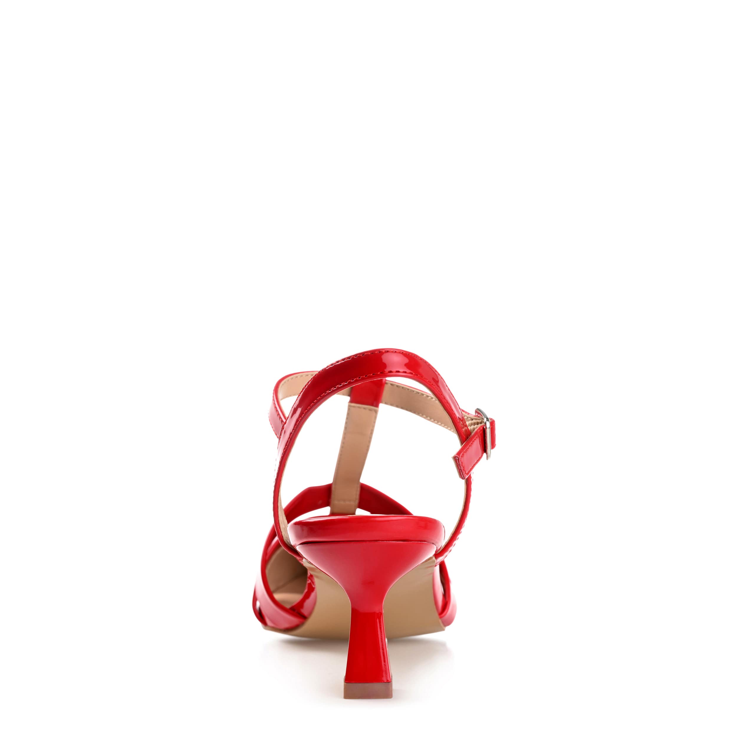 JOURNEE COLLECTION-WOMENS JAZLYNN PUMP-RED & 