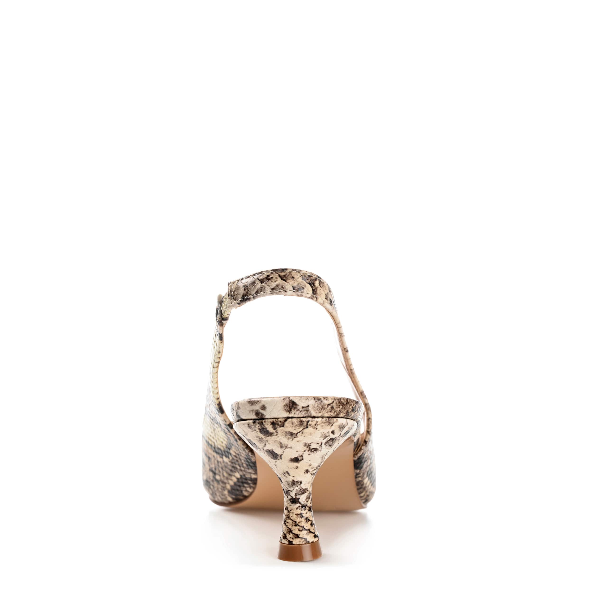 JOURNEE COLLECTION-WOMENS MIKOA PUMP-TAN & SNAKE