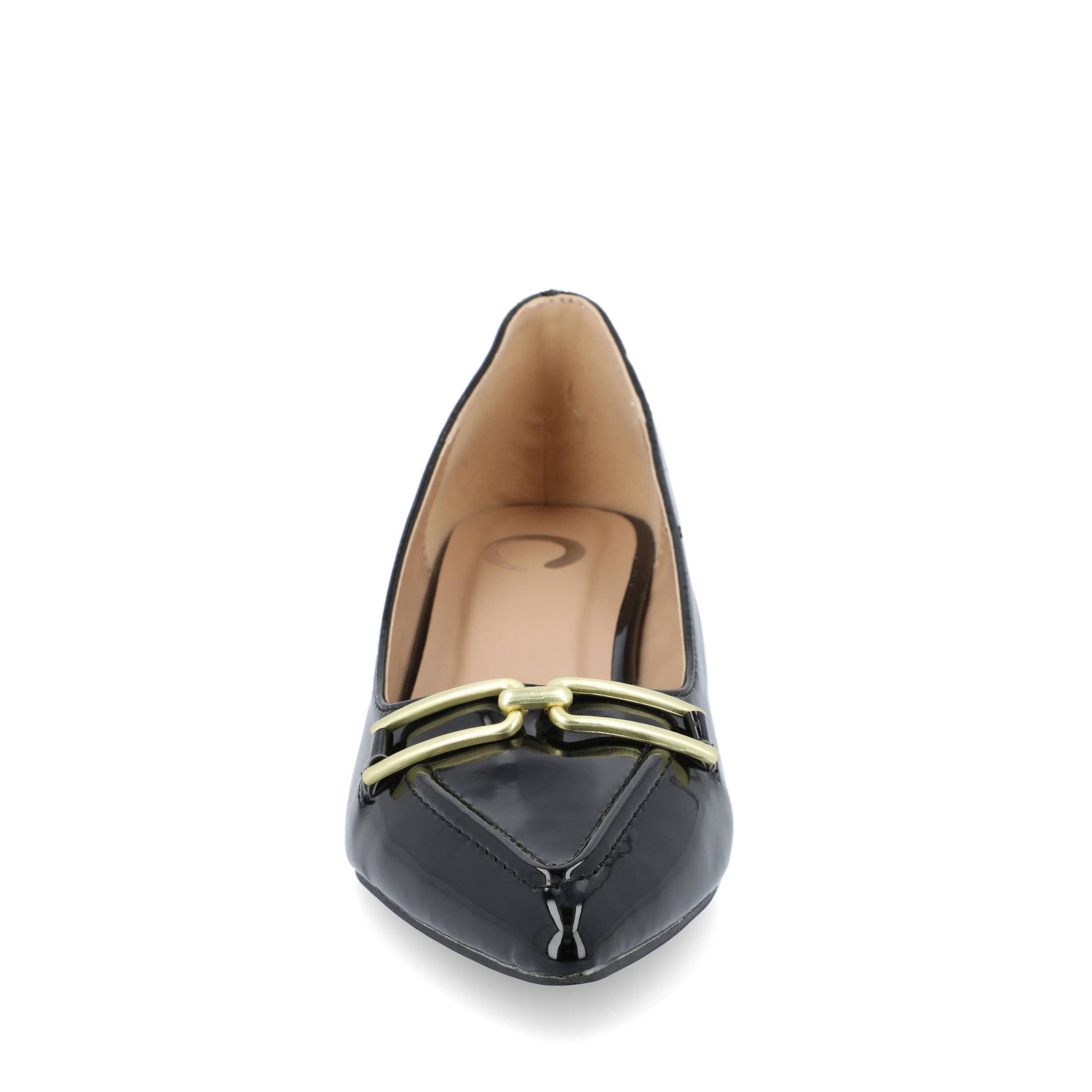 JOURNEE COLLECTION-WOMENS RUMI PUMP-BLACK & 