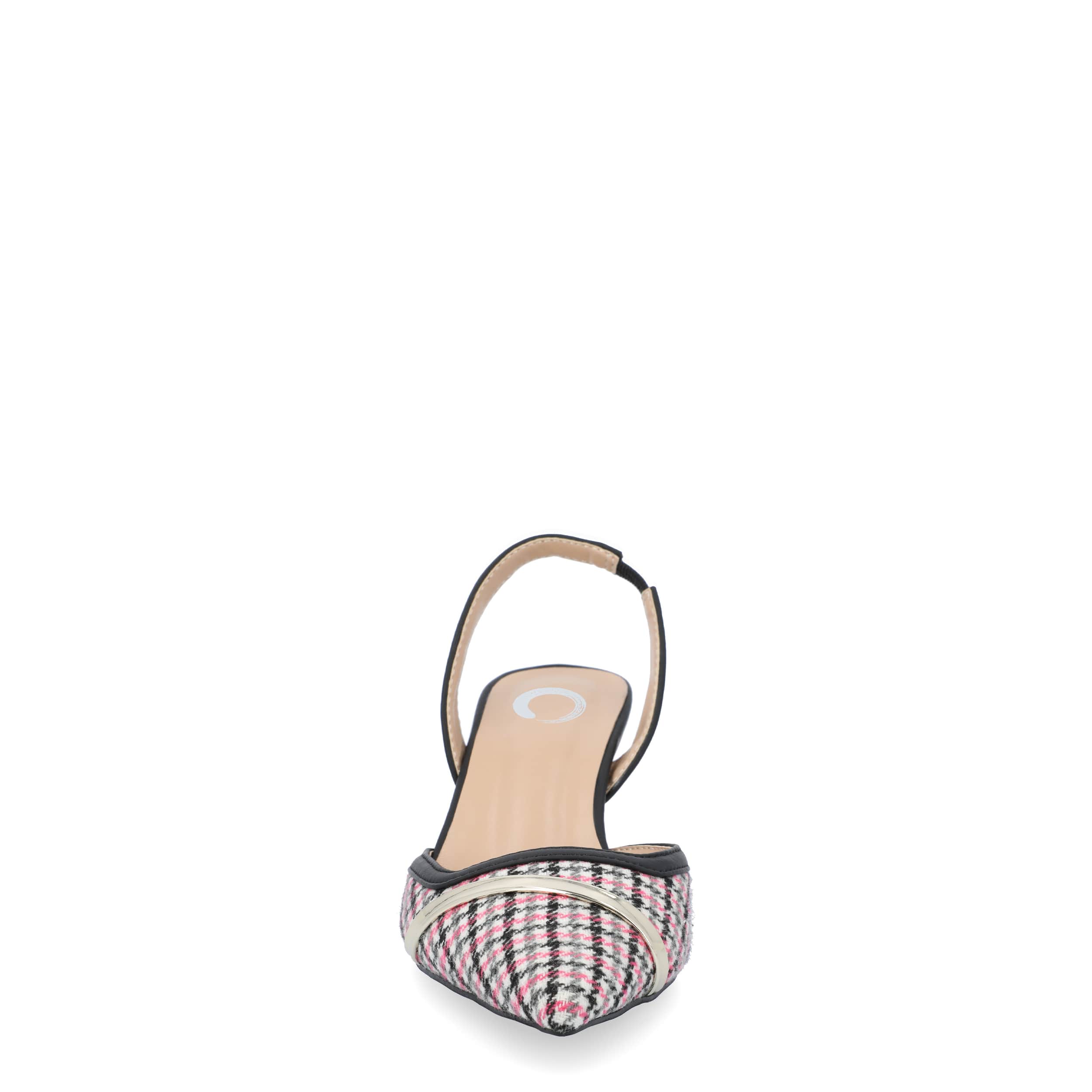 JOURNEE COLLECTION-WOMENS NELLIA PUMP-BLACK & 