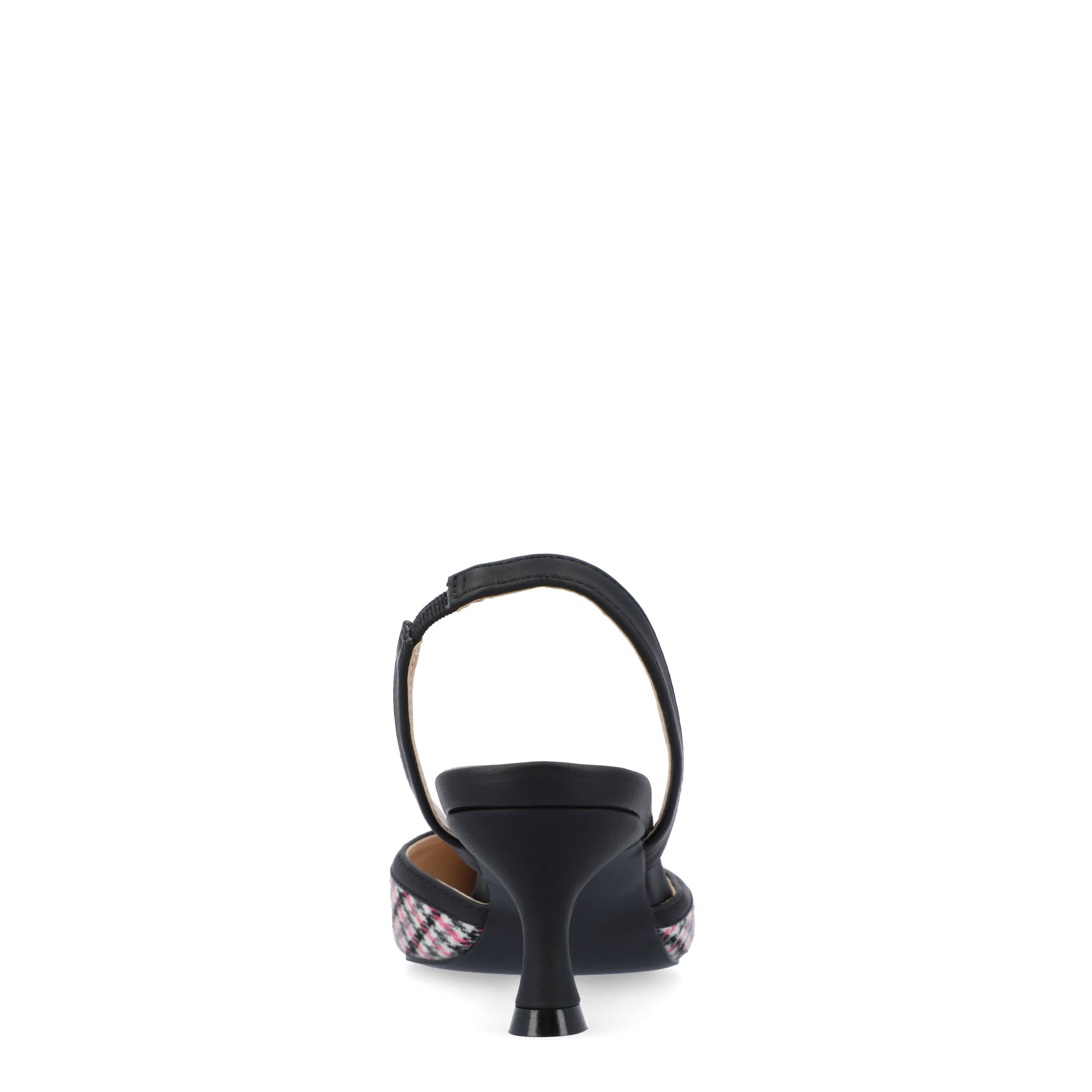 JOURNEE COLLECTION-WOMENS NELLIA PUMP-BLACK & 