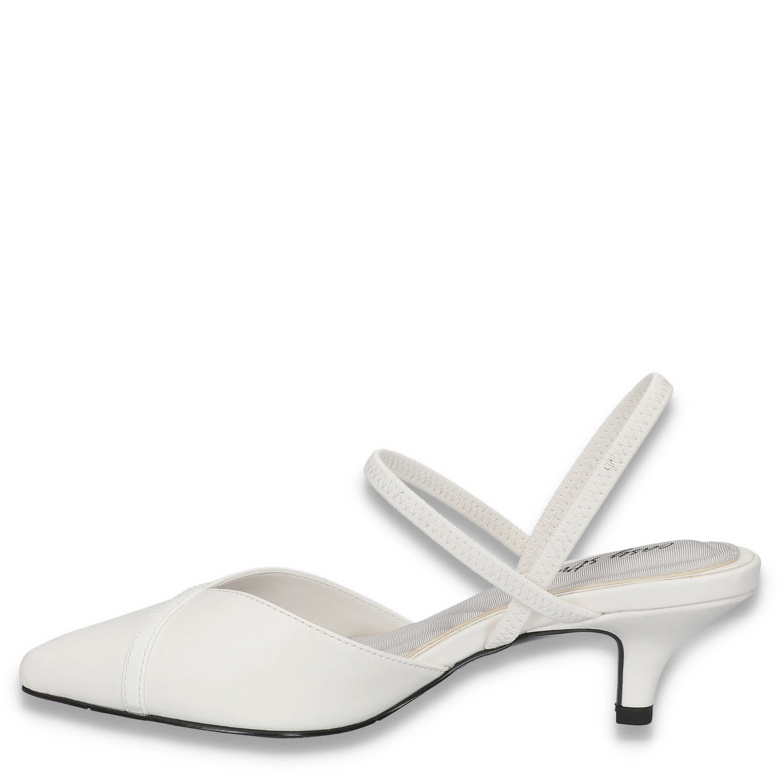 EASY STREET-WOMENS UNNA PUMP-WHITE & 