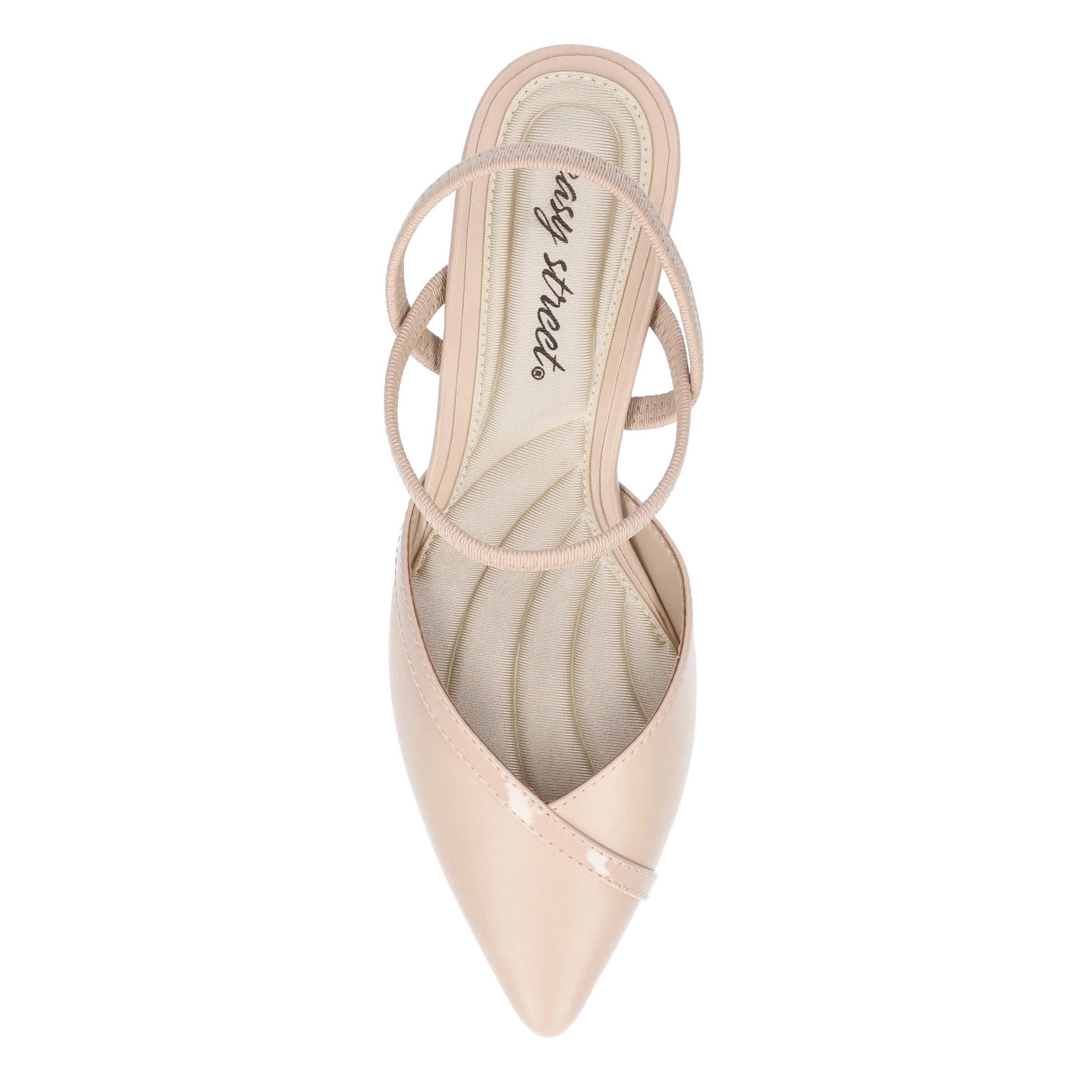EASY STREET WOMENS UNNA PUMP - NUDE