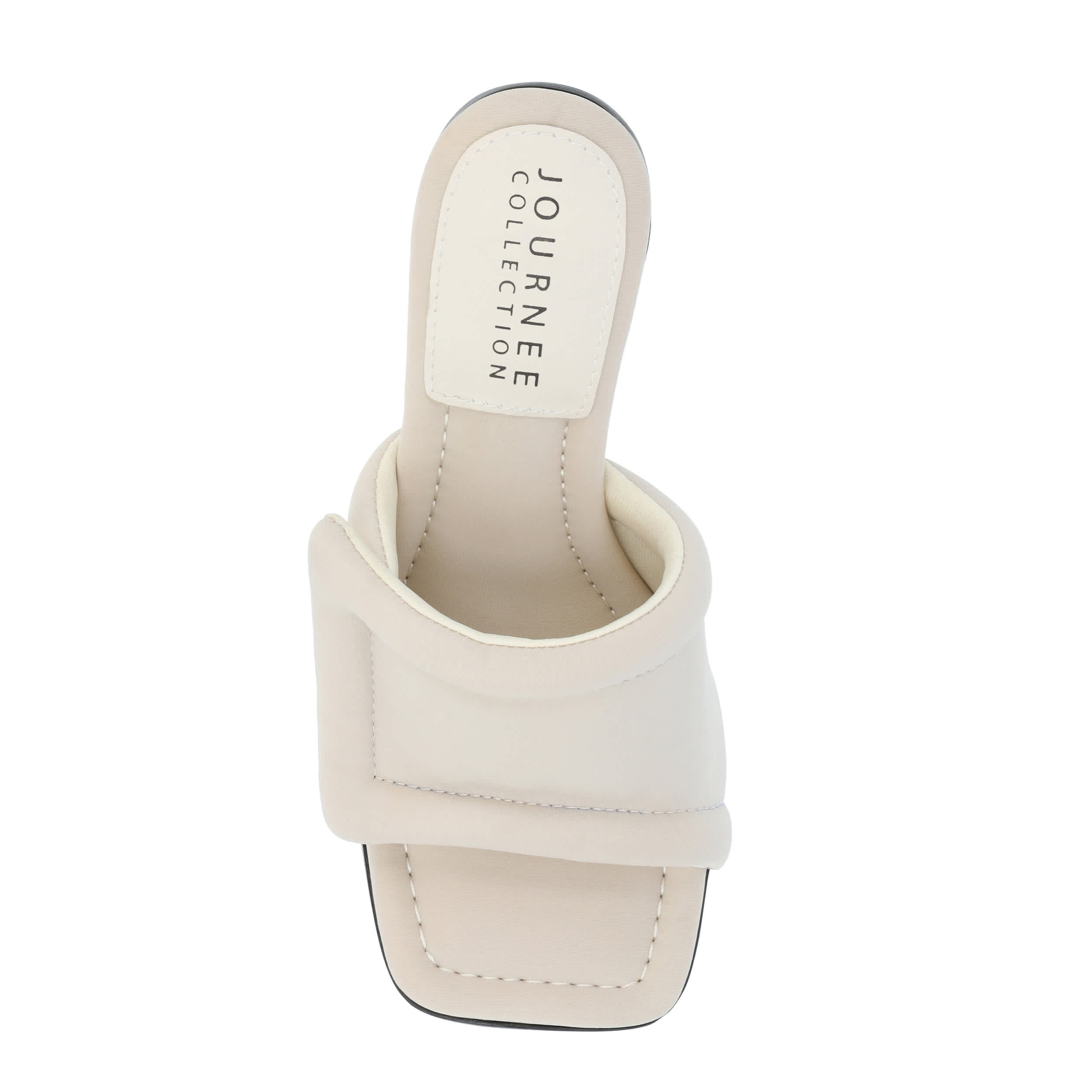JOURNEE COLLECTION-WOMENS ADDRIEL SANDAL-BONE & 