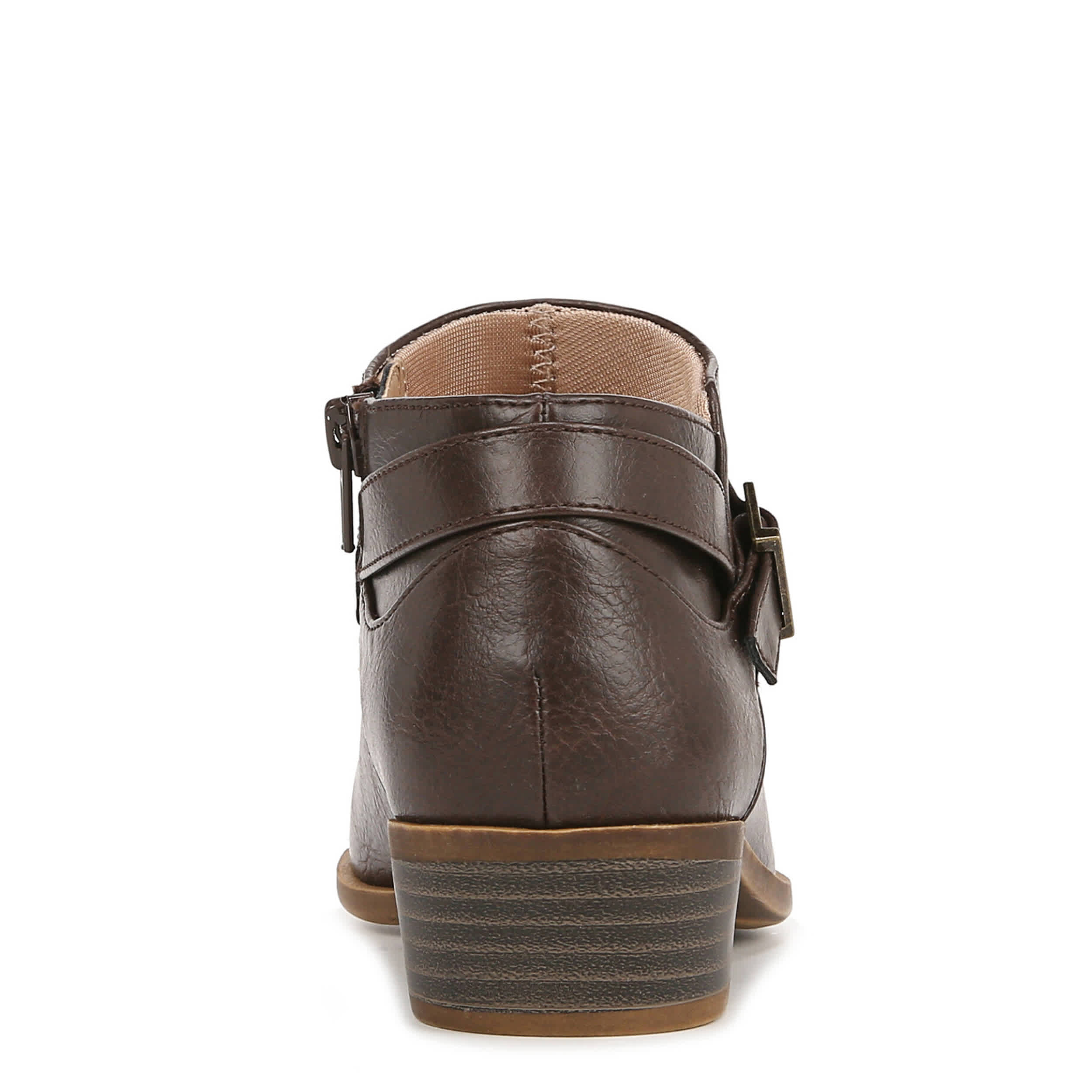 LIFESTRIDE-WOMENS ALEXANDER BOOTIE-BROWN & 