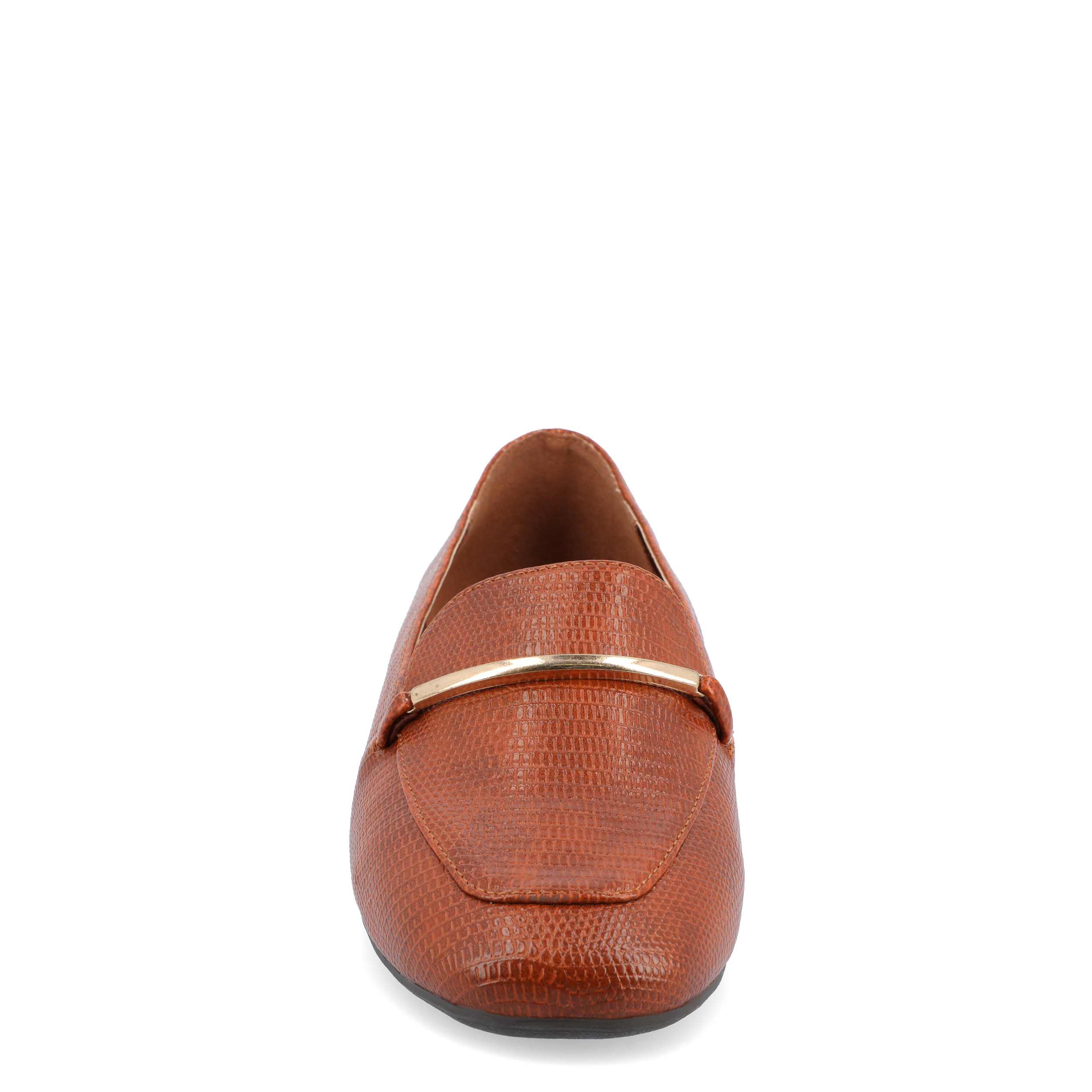 JOURNEE COLLECTION-WOMENS WRENN WIDE LOAFER-TAN & 