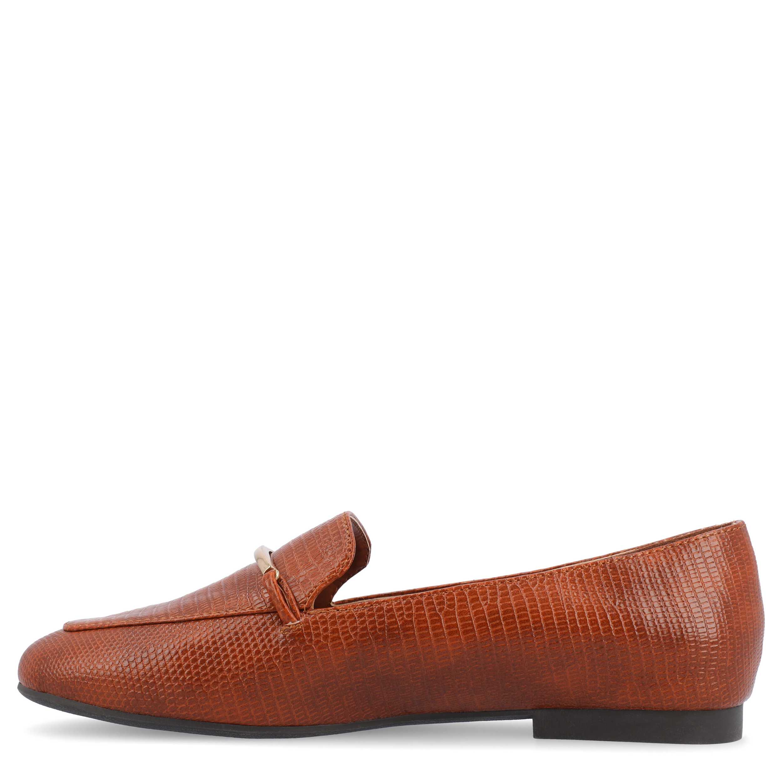 JOURNEE COLLECTION-WOMENS WRENN WIDE LOAFER-TAN & 