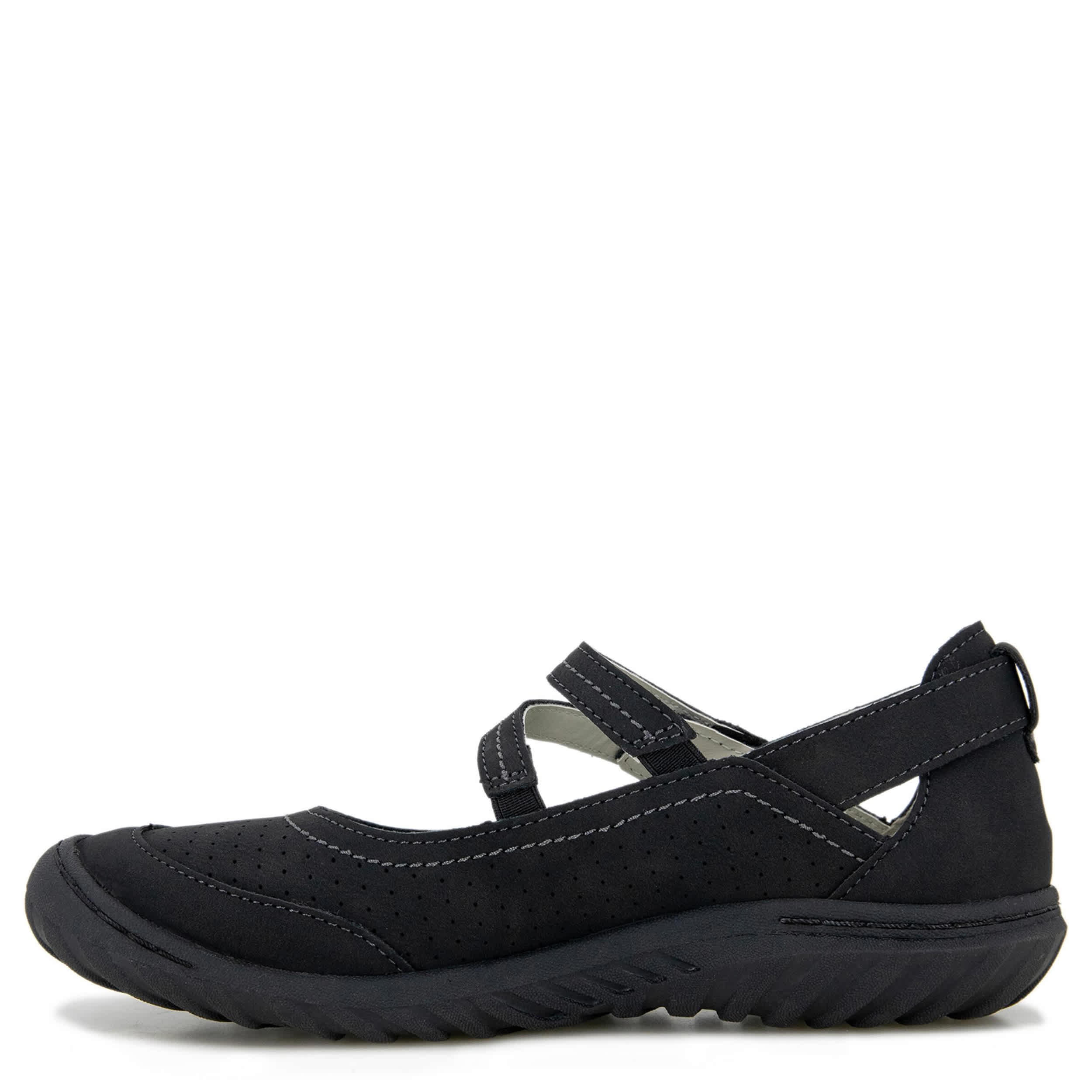 JBU-WOMENS FAWN MARY JANE FLAT-BLACK & 