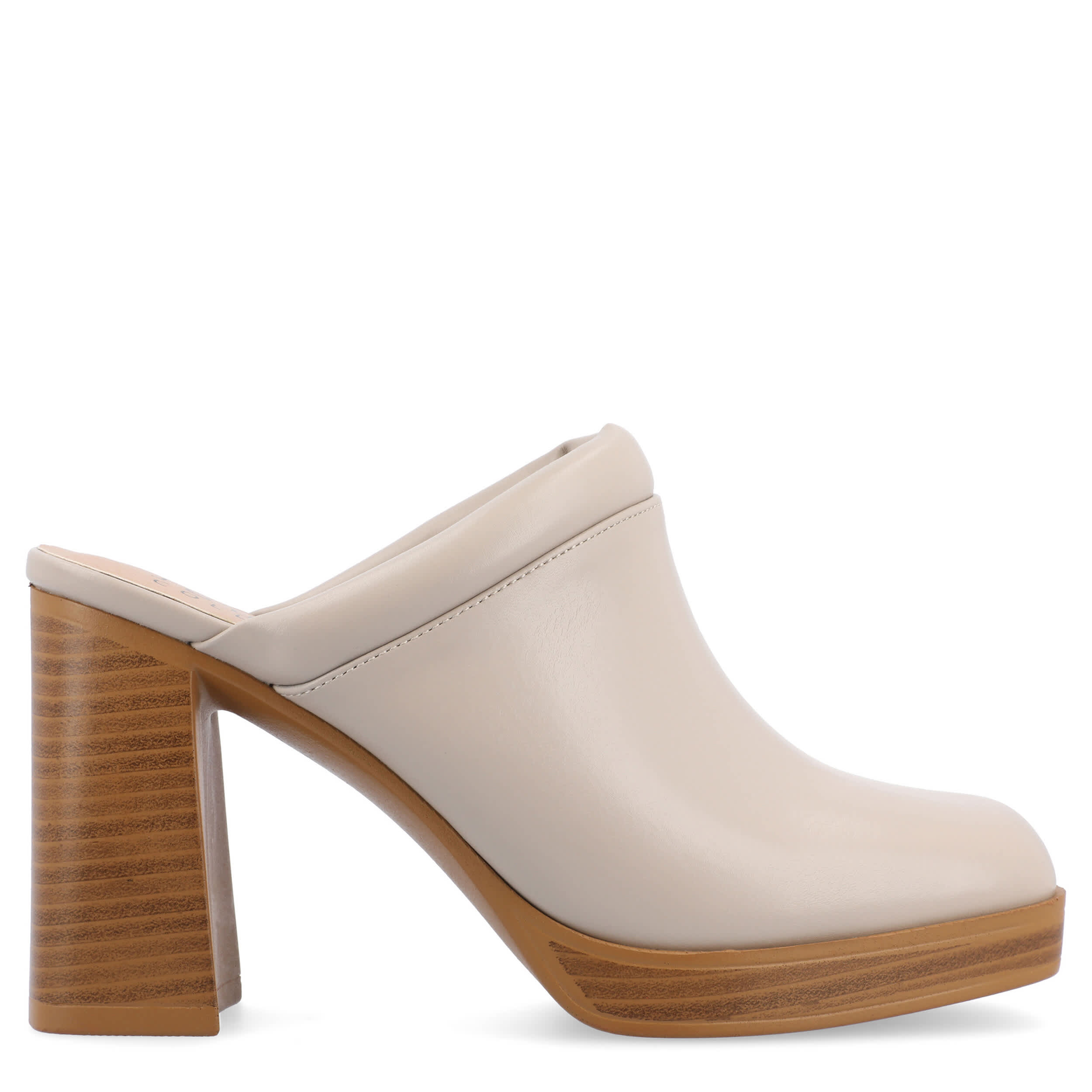 JOURNEE COLLECTION-WOMENS IZARA MULE-STONE & 
