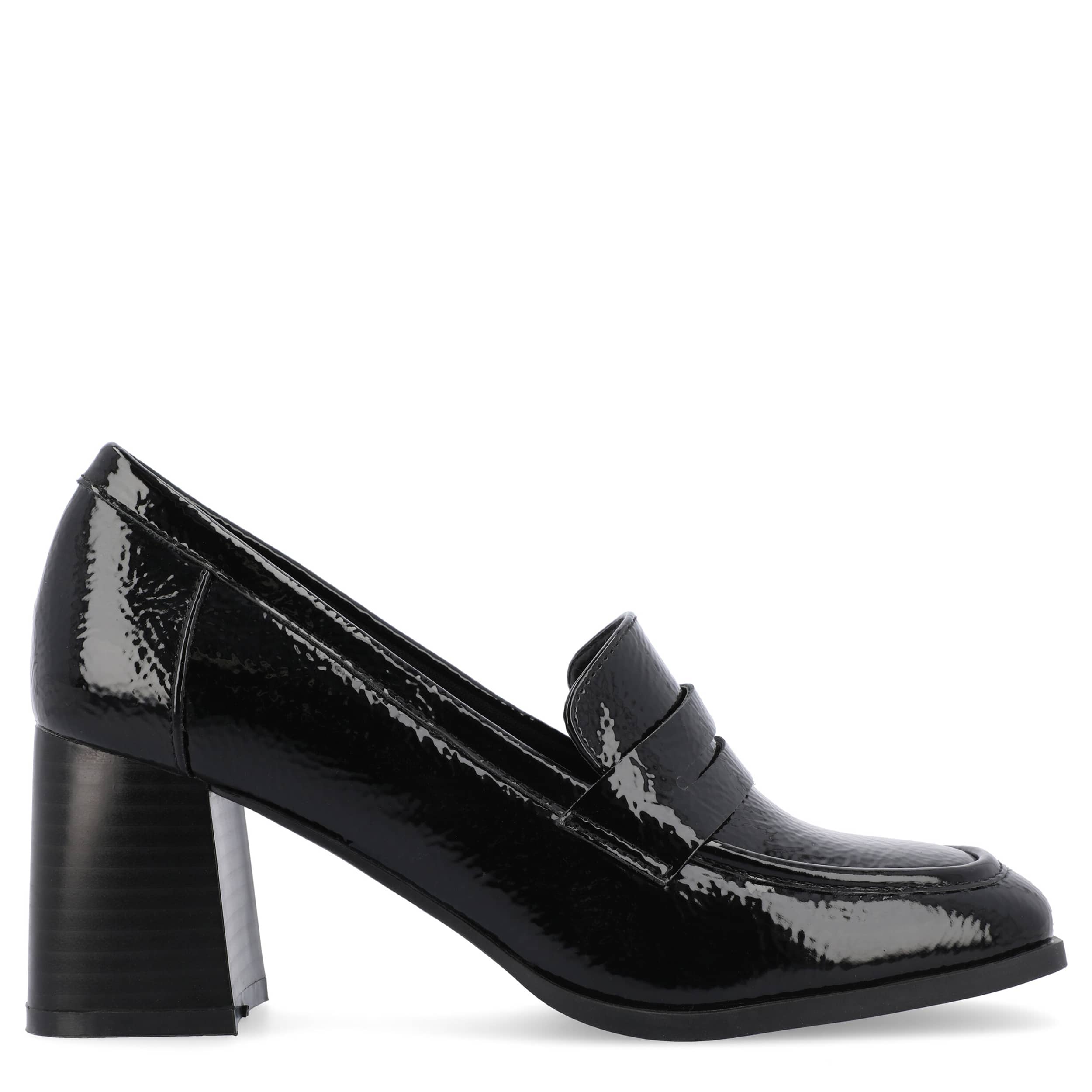 JOURNEE COLLECTION-WOMENS MALLEAH PUMP-DARK GREY & 
