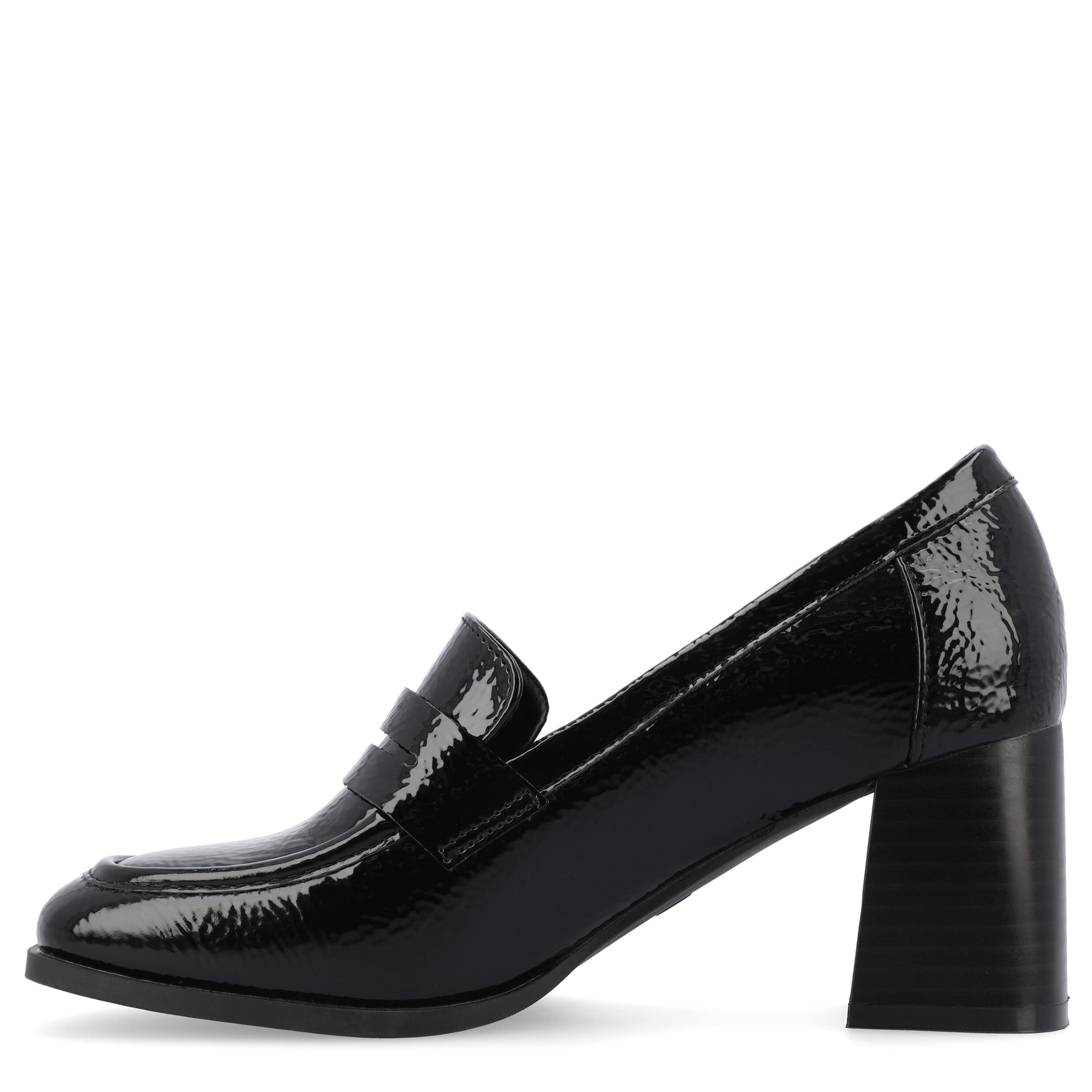 JOURNEE COLLECTION-WOMENS MALLEAH PUMP-DARK GREY & 