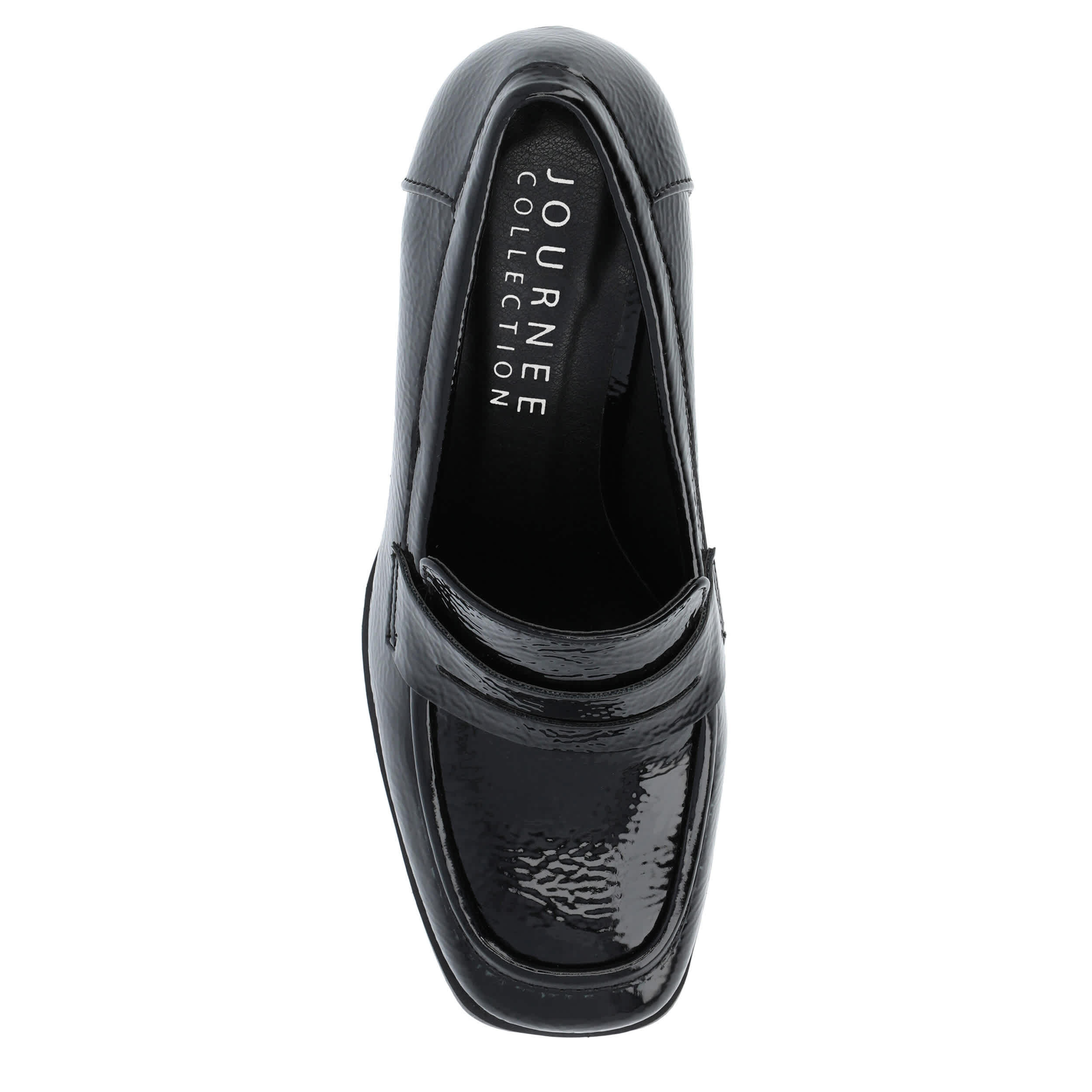 JOURNEE COLLECTION-WOMENS MALLEAH PUMP-DARK GREY & 
