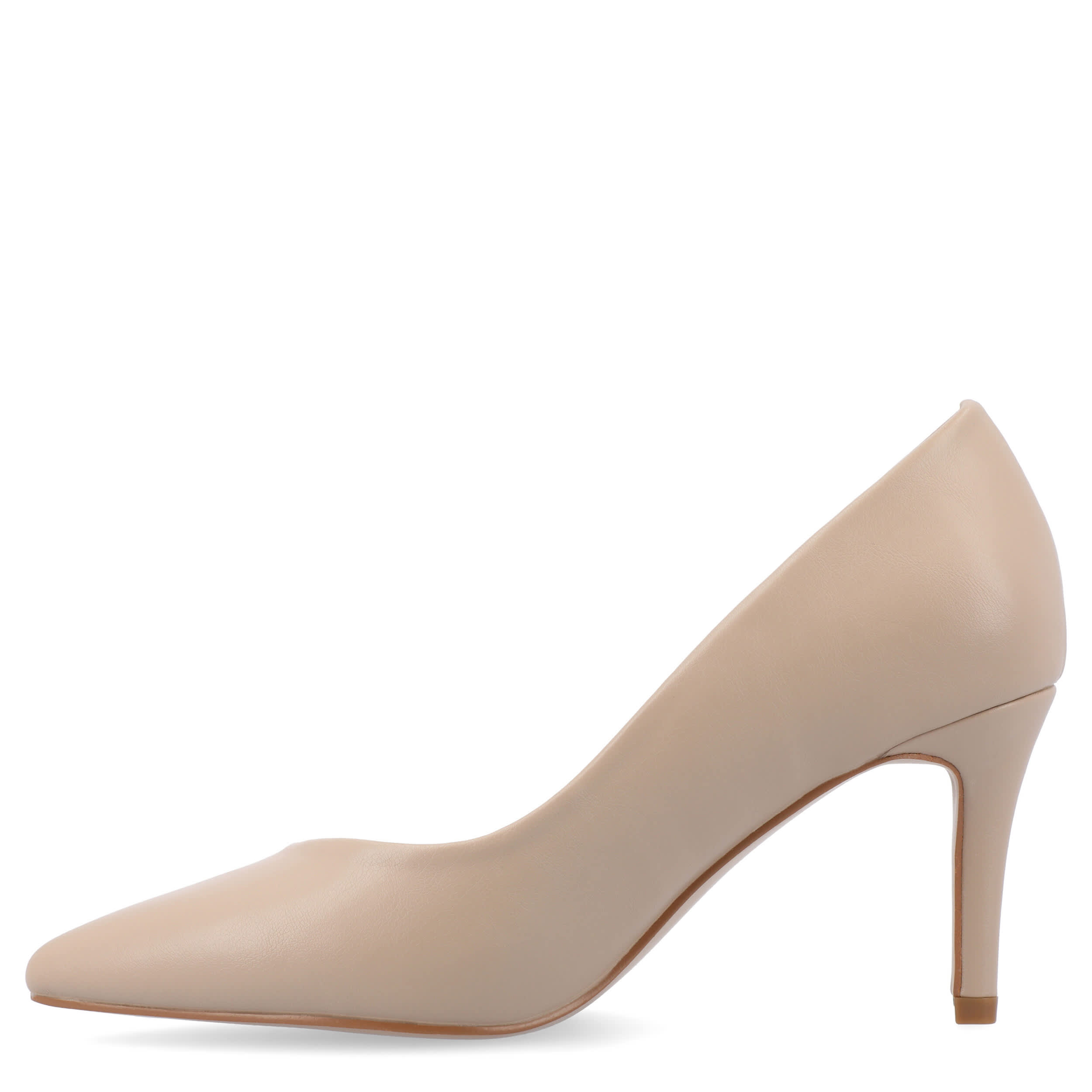 JOURNEE COLLECTION-WOMENS GABRIELLA PUMP-BEIGE & 