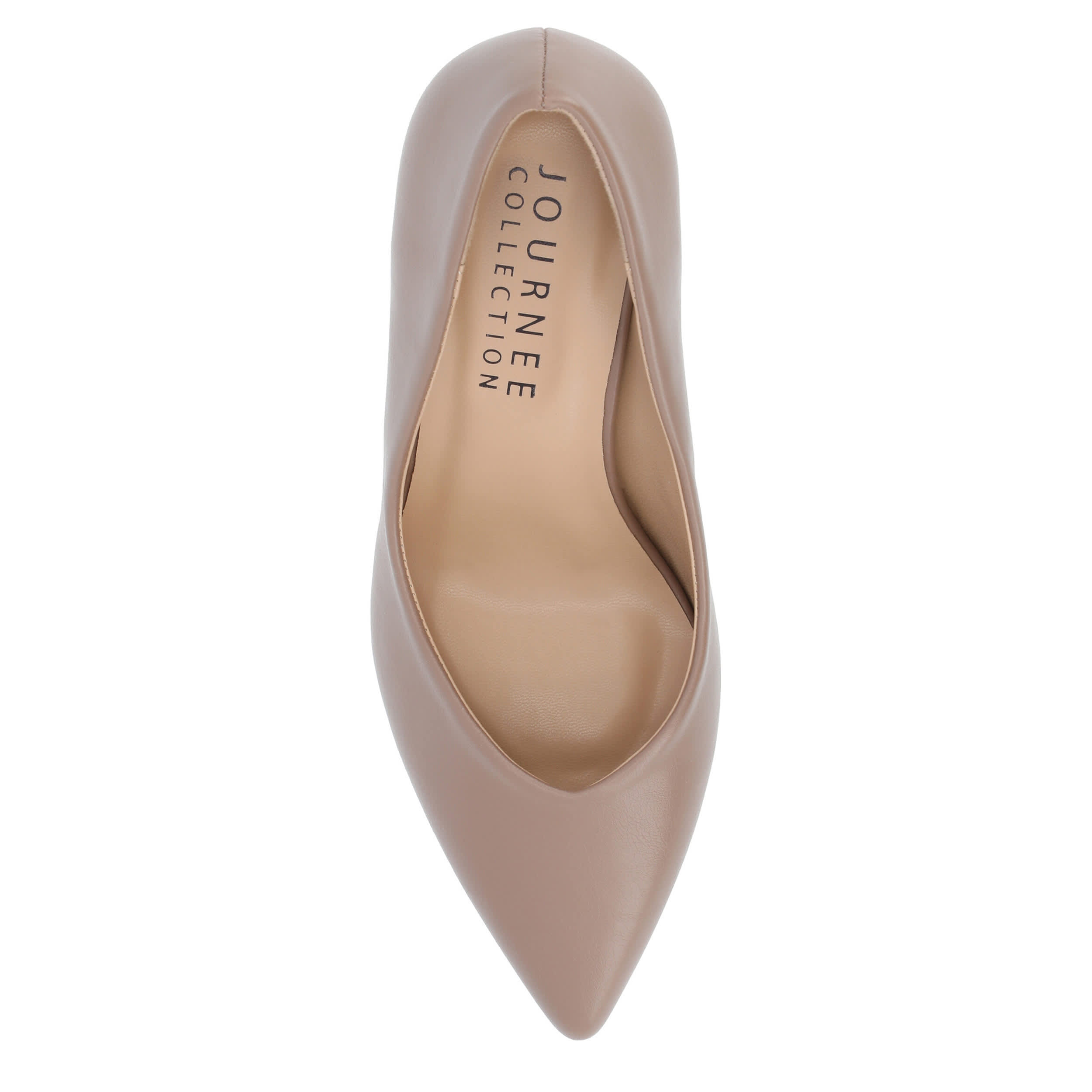 JOURNEE COLLECTION-WOMENS GABRIELLA PUMP-PALE PINK & 
