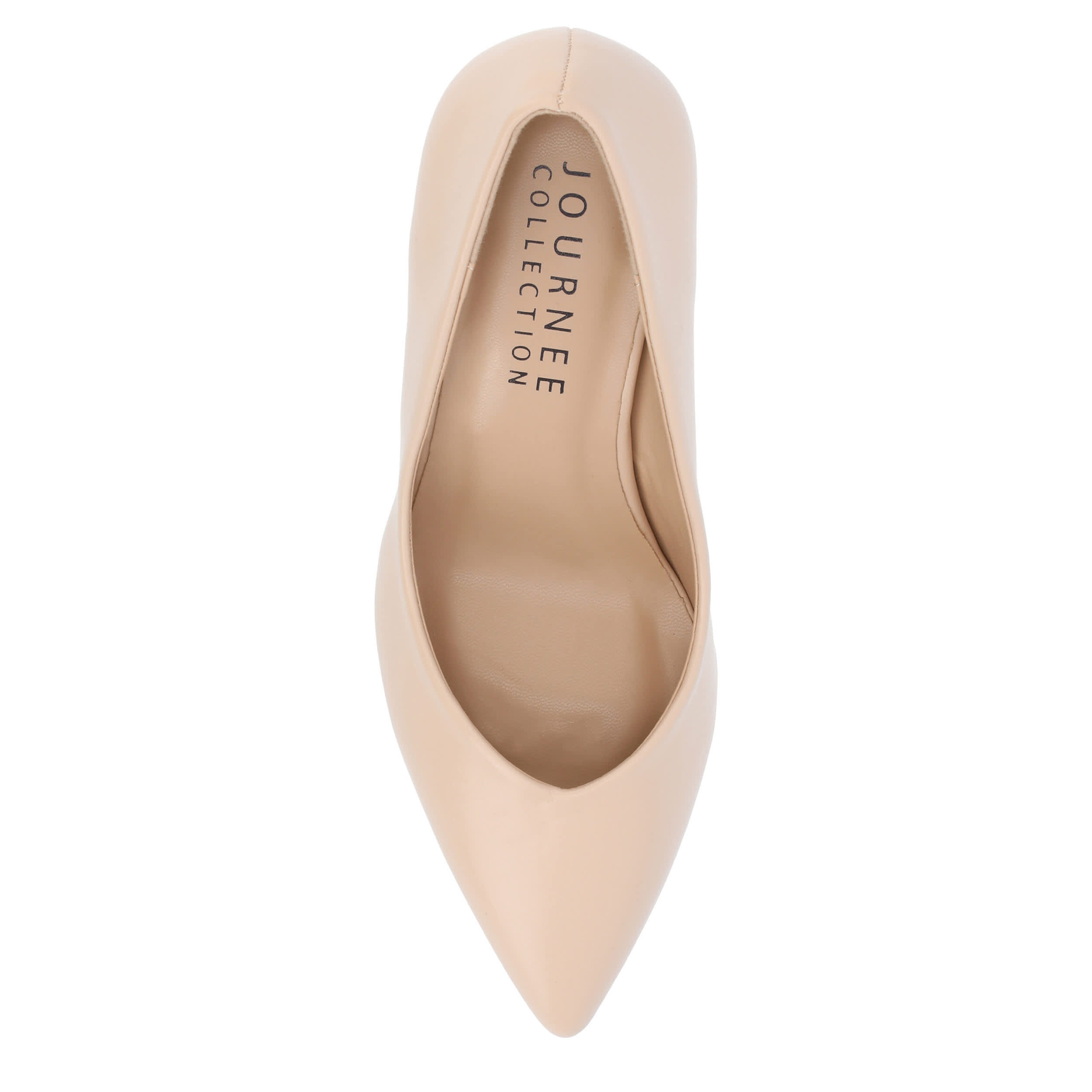 JOURNEE COLLECTION-WOMENS GABRIELLA PUMP-NATURAL & 