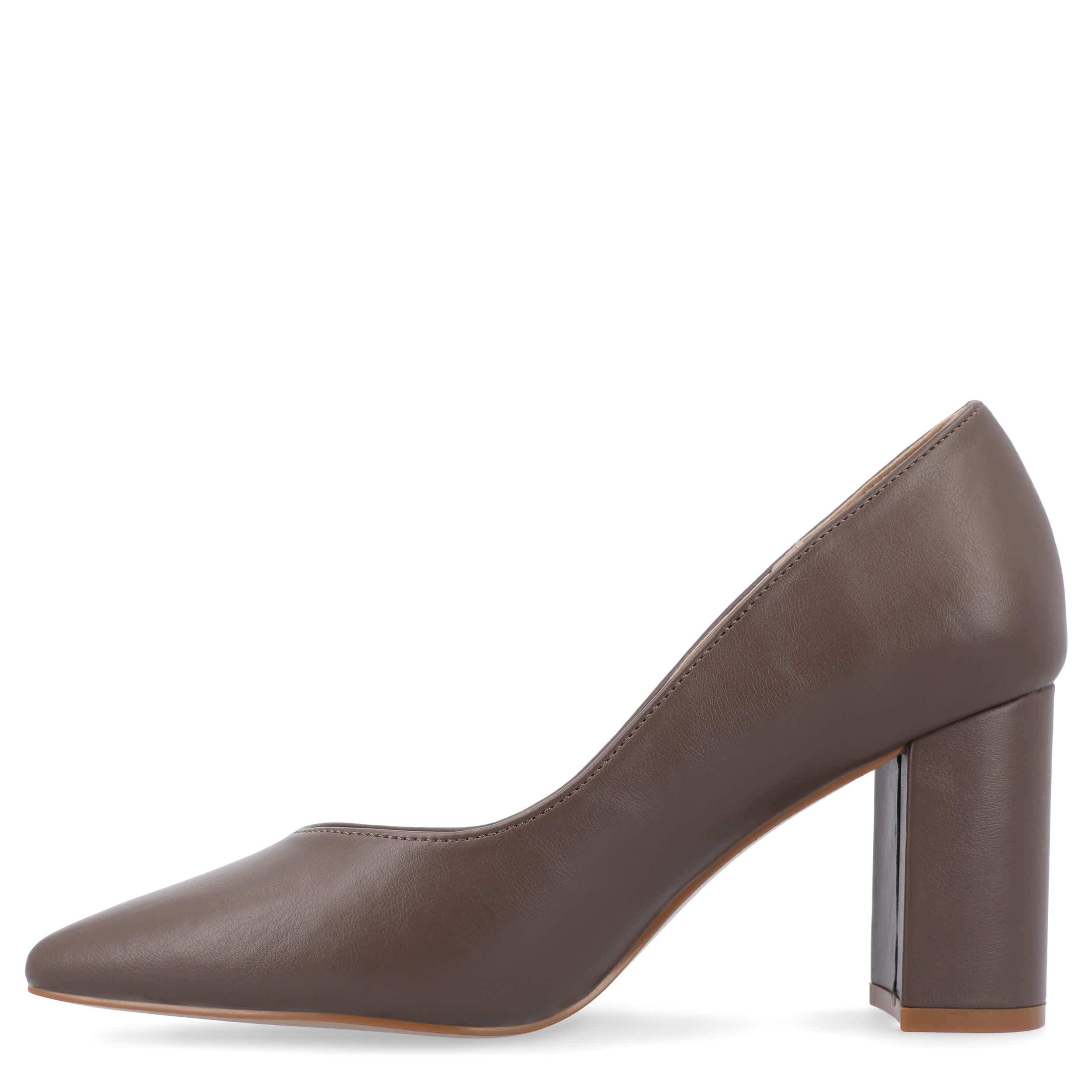 JOURNEE COLLECTION-WOMENS SIMONNE PUMP-BROWN & 