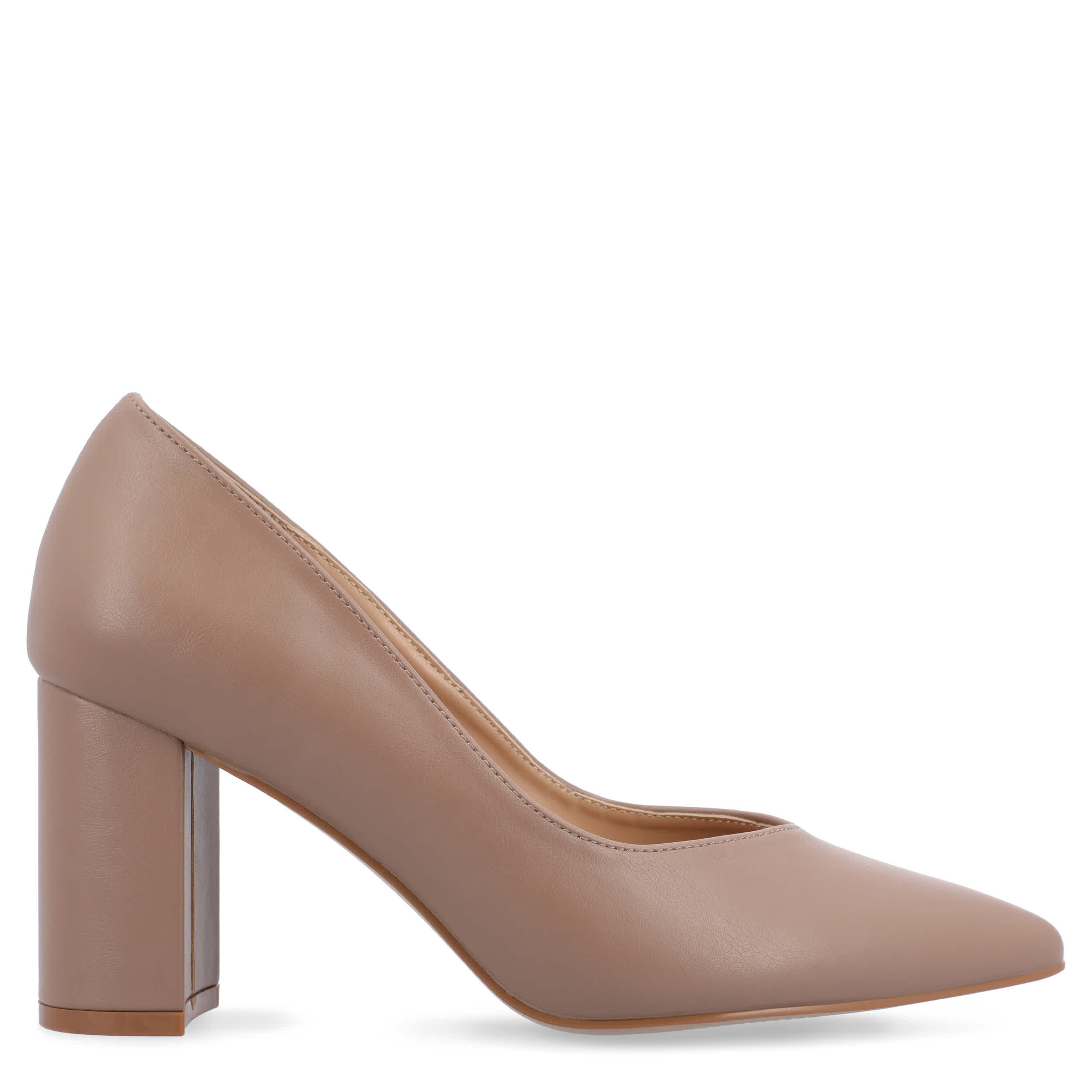 JOURNEE COLLECTION-WOMENS SIMONNE PUMP-PALE PINK & 