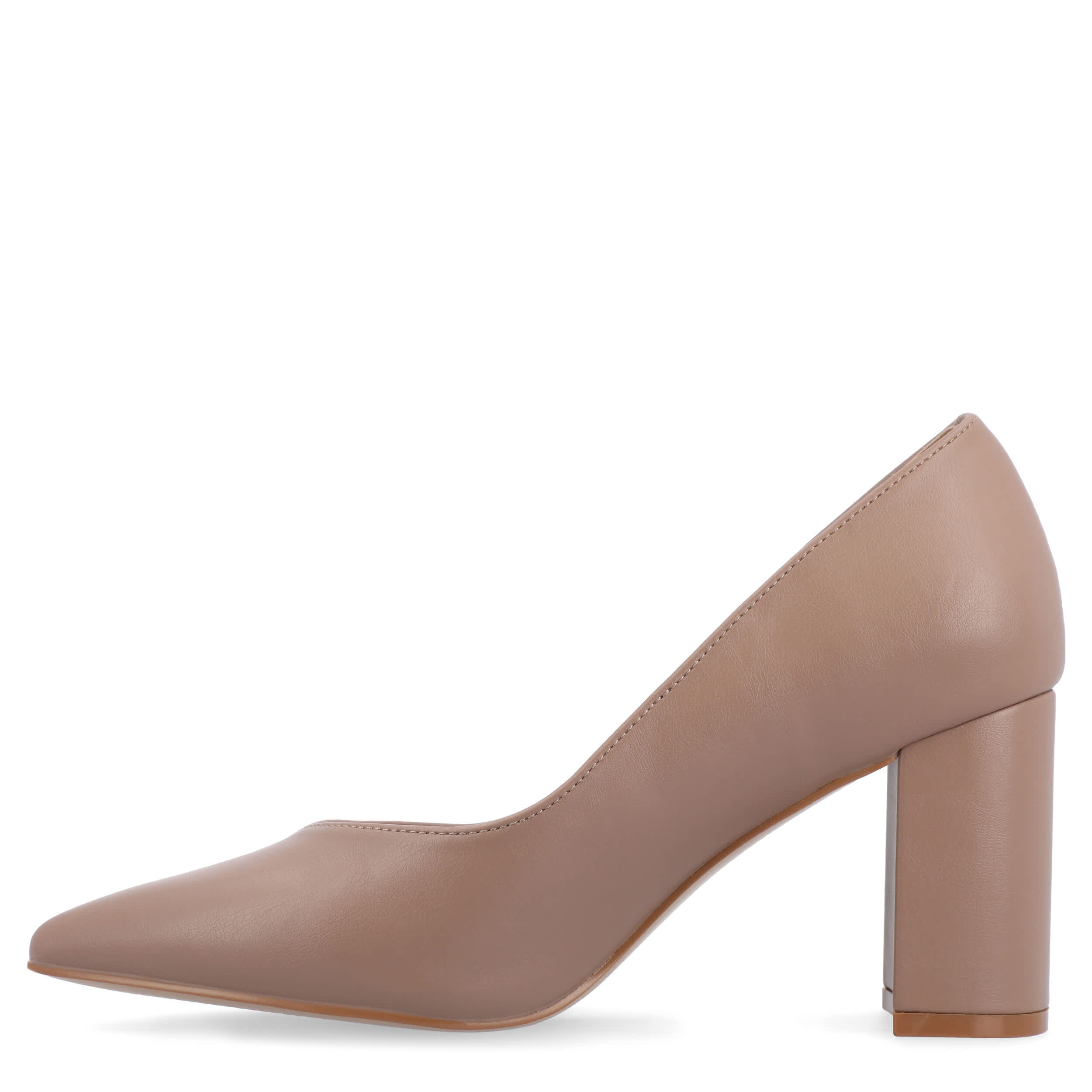 JOURNEE COLLECTION-WOMENS SIMONNE PUMP-PALE PINK & 