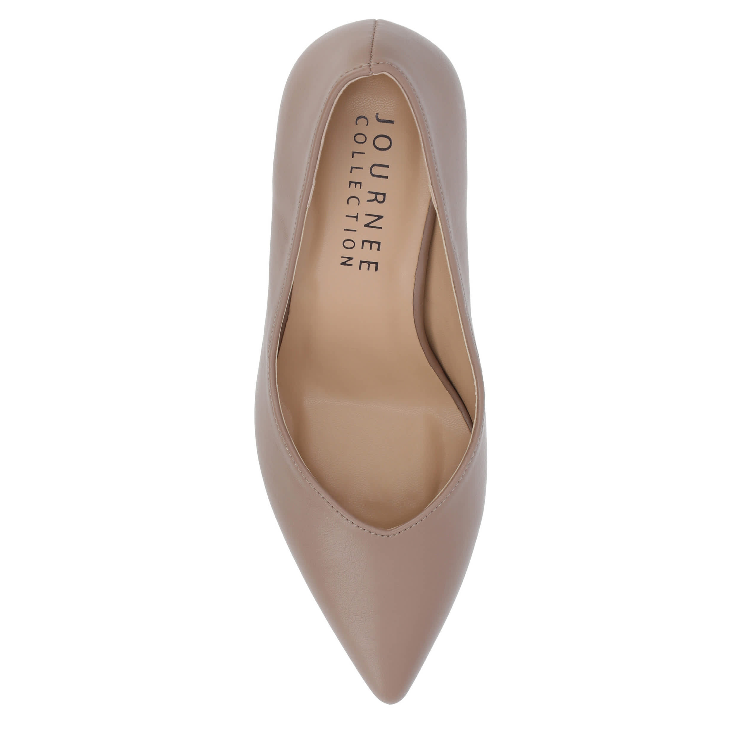JOURNEE COLLECTION-WOMENS SIMONNE PUMP-PALE PINK & 